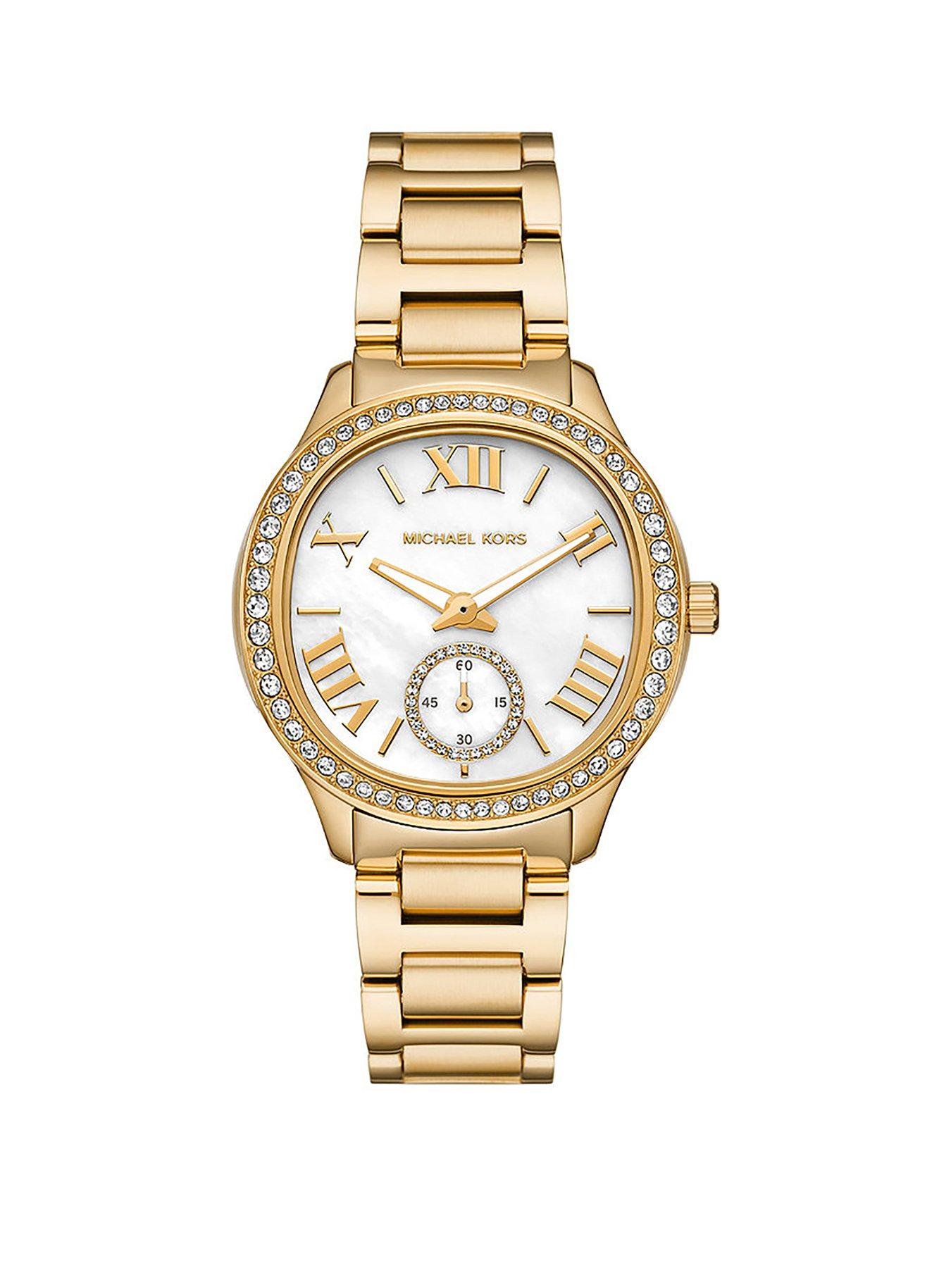 Michael kors watch three outlet dials