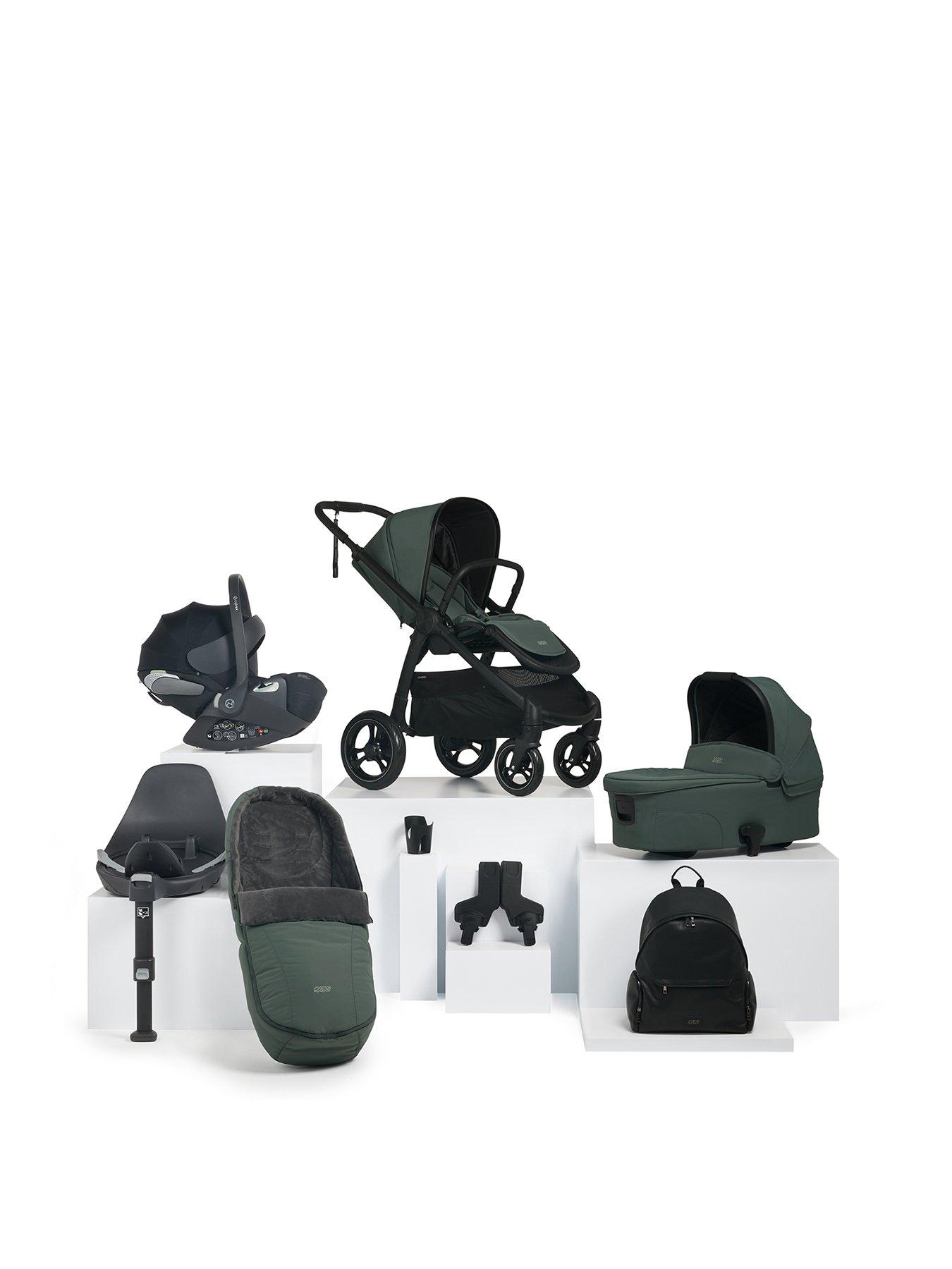 undefined Ocarro Oasis Complete Kit (Inc Pushchair, Carrycot, Adaptors, Cupholder, Bag, Footmuff, Cloud T  &  Isofix Base)