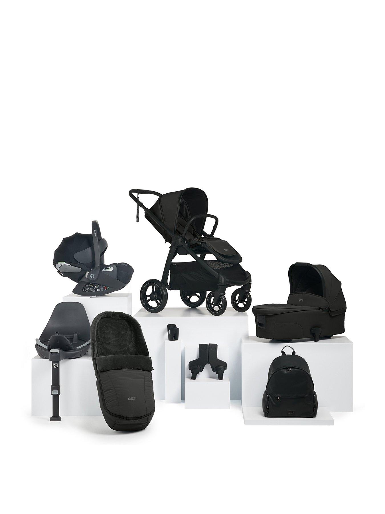 undefined Ocarro Jet Complete Kit (Inc Pushchair, Carrycot, Adaptors, Cupholder, Bag, Footmuff, Cloud T  &  Isofix Base)