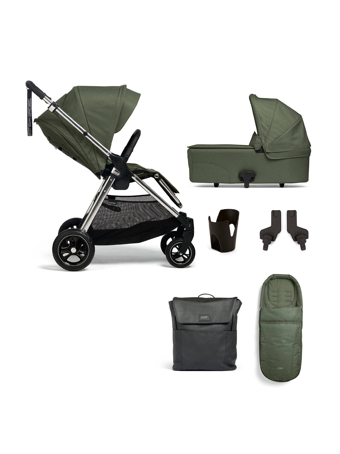 undefined Flip XT3 Juniper Essential Kit (Inc Pushchair, Carrycot, Adaptors, Cupholder, Bag, Footmuff)