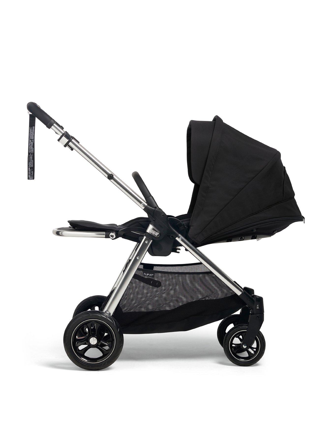 Mamas Papas Flip XT3 Slated Navy Essential Kit Inc Pushchair Carrycot Adaptors Cupholder Bag Footmuff littlewoods