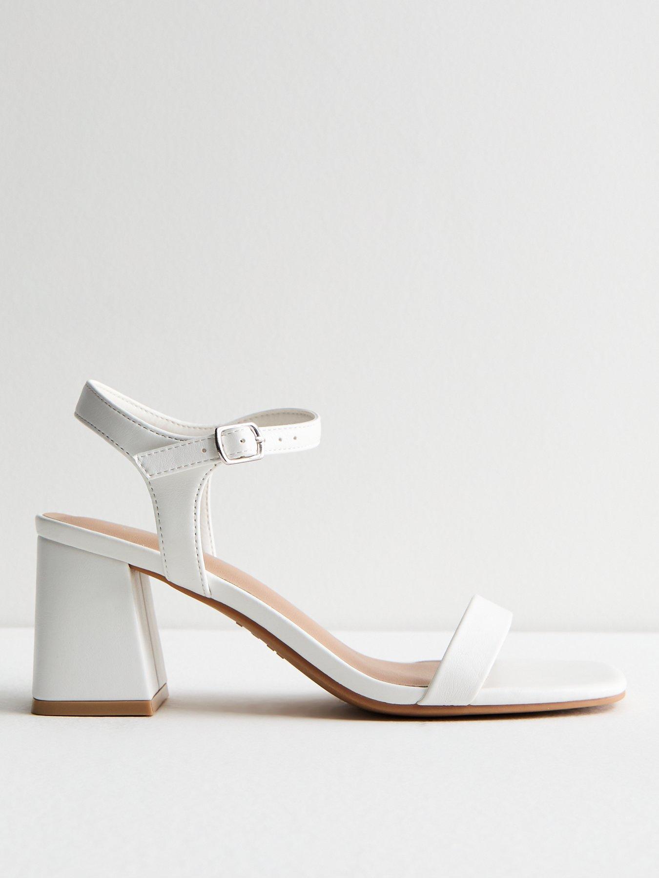 2 part block heel sandal hotsell