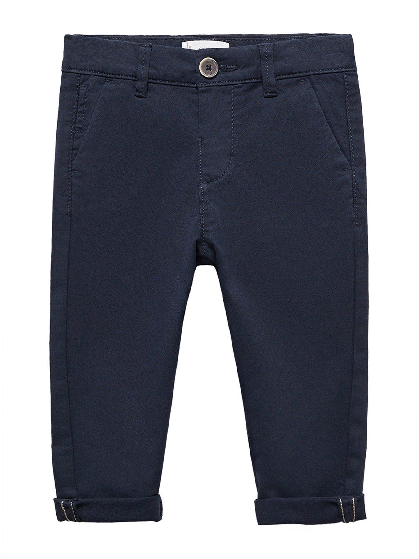 Boys best sale navy chinos