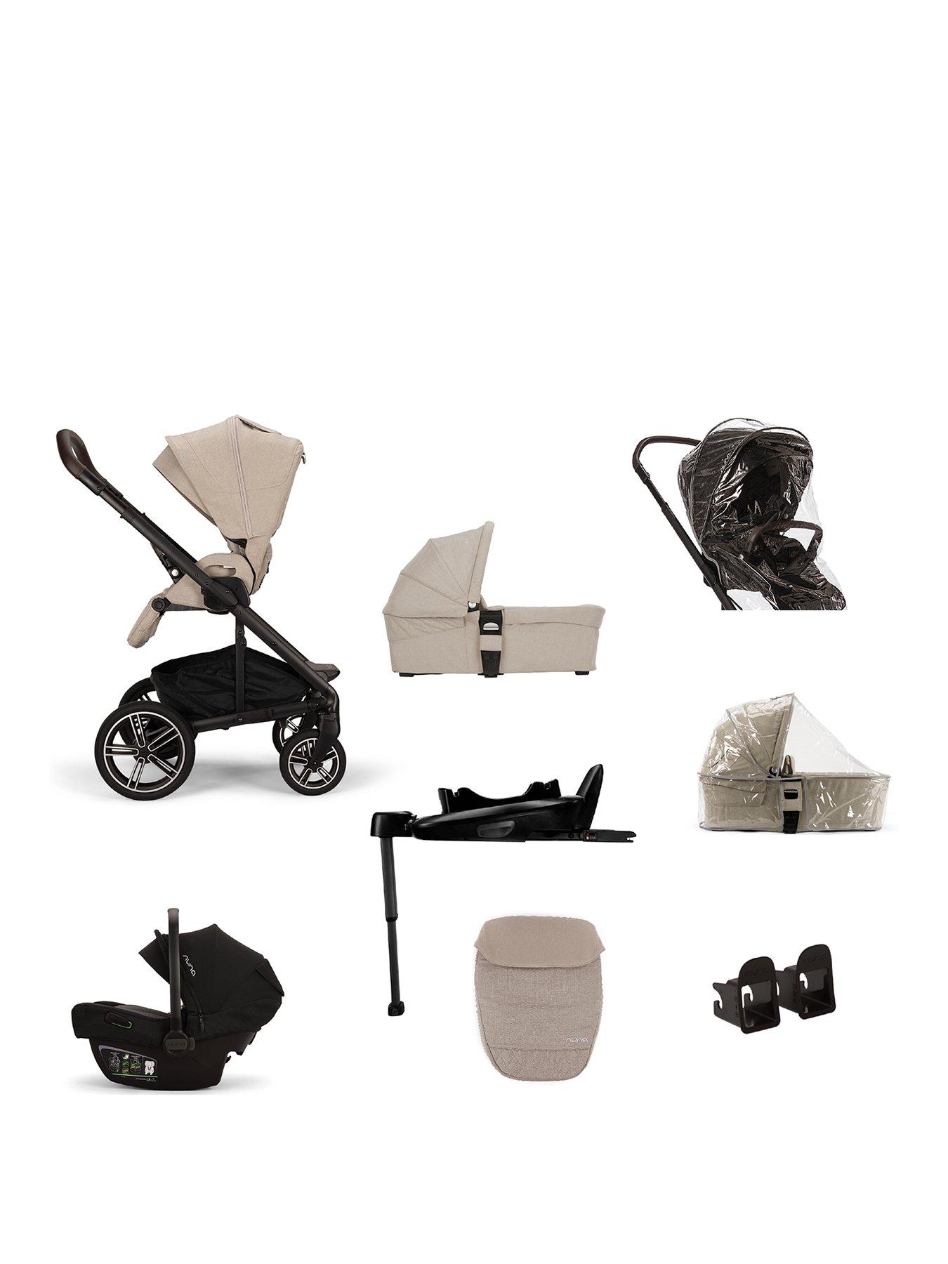 undefined MIXX Next Generation Bundle with PIPA Next Car Seat - Biscotti