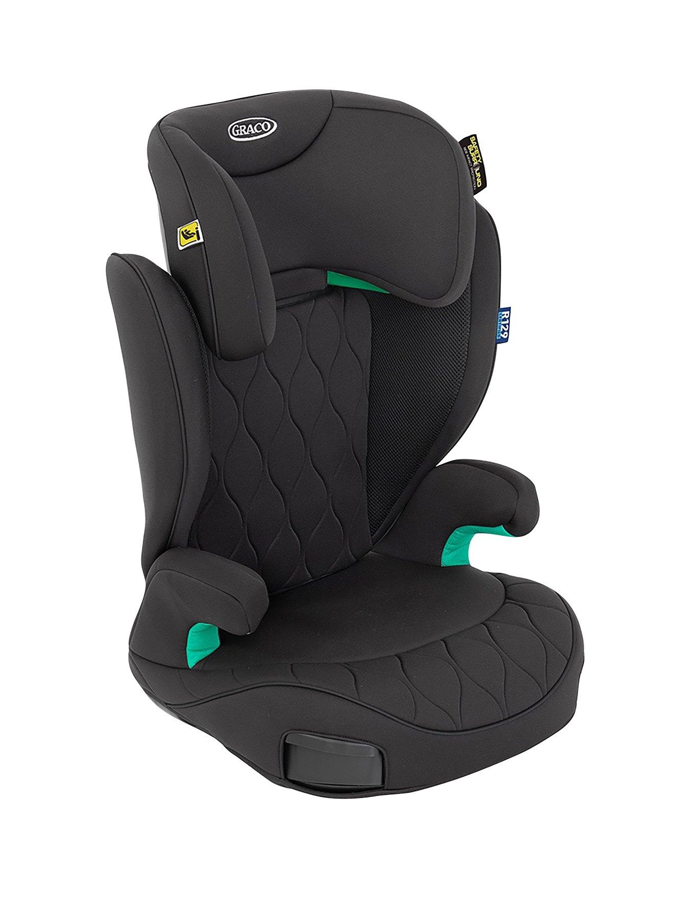 Graco Affix I-Size R129 Isofix Highback Booster Car Seat - Midnight