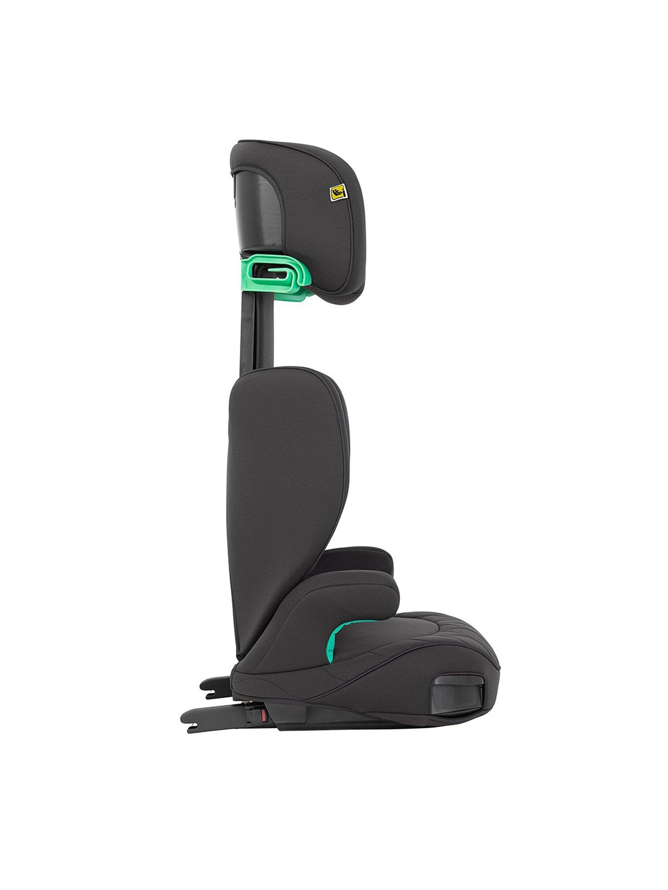  image of graco-affix-i-size-r129-isofix-highback-booster-car-seat-midnight
