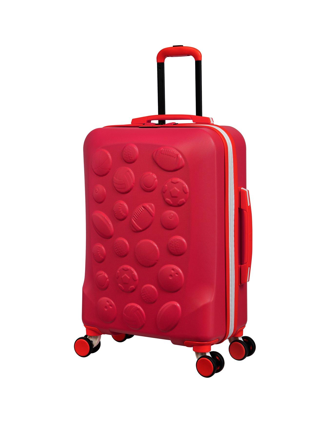 undefined Half-Time Poppy Kiddies Cabin Suitcase - Red