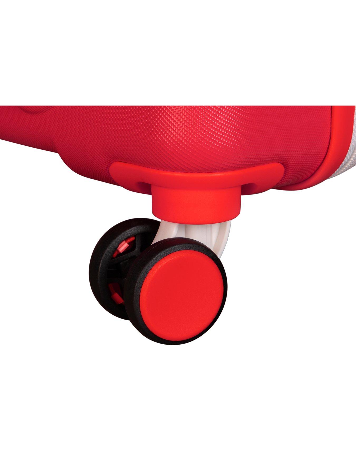  image of it-luggage-half-time-poppy-kiddies-underseat-suitcase-red