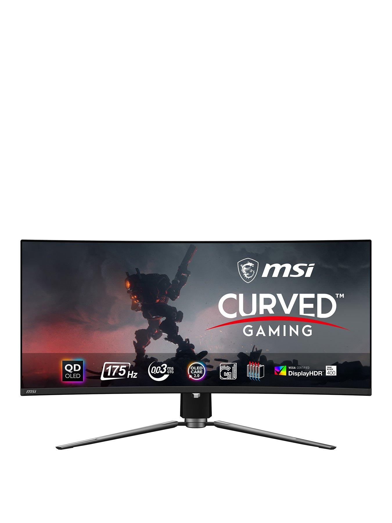 MSI 341CQP QD-OLED - 34in - Quantum Dot-OLED - UWQHD - 175Hz - 0.03ms - Adaptive Sync - True Black 400 Curved Gaming Monitor