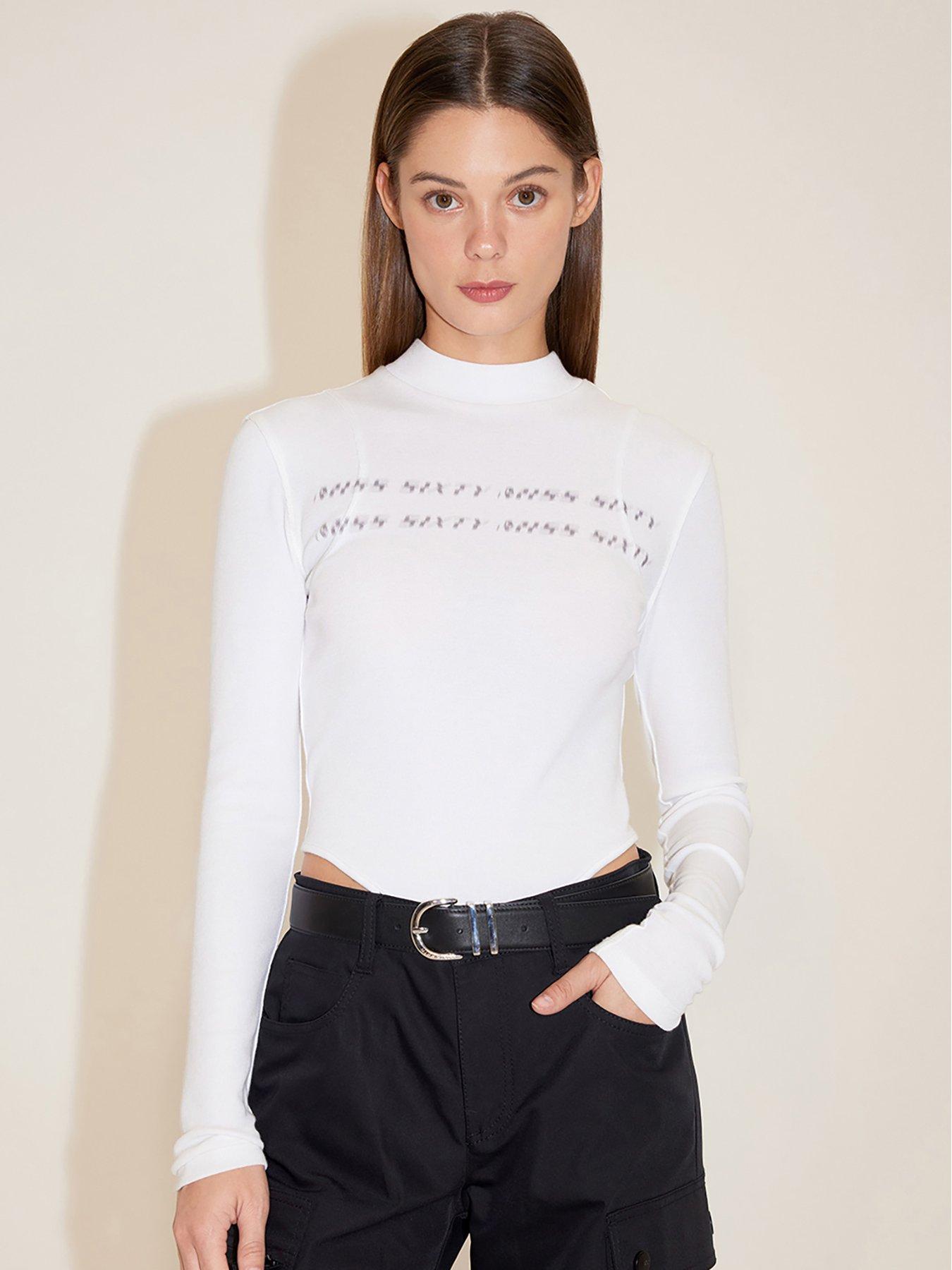 undefined Long Sleeve Shirt -bright White