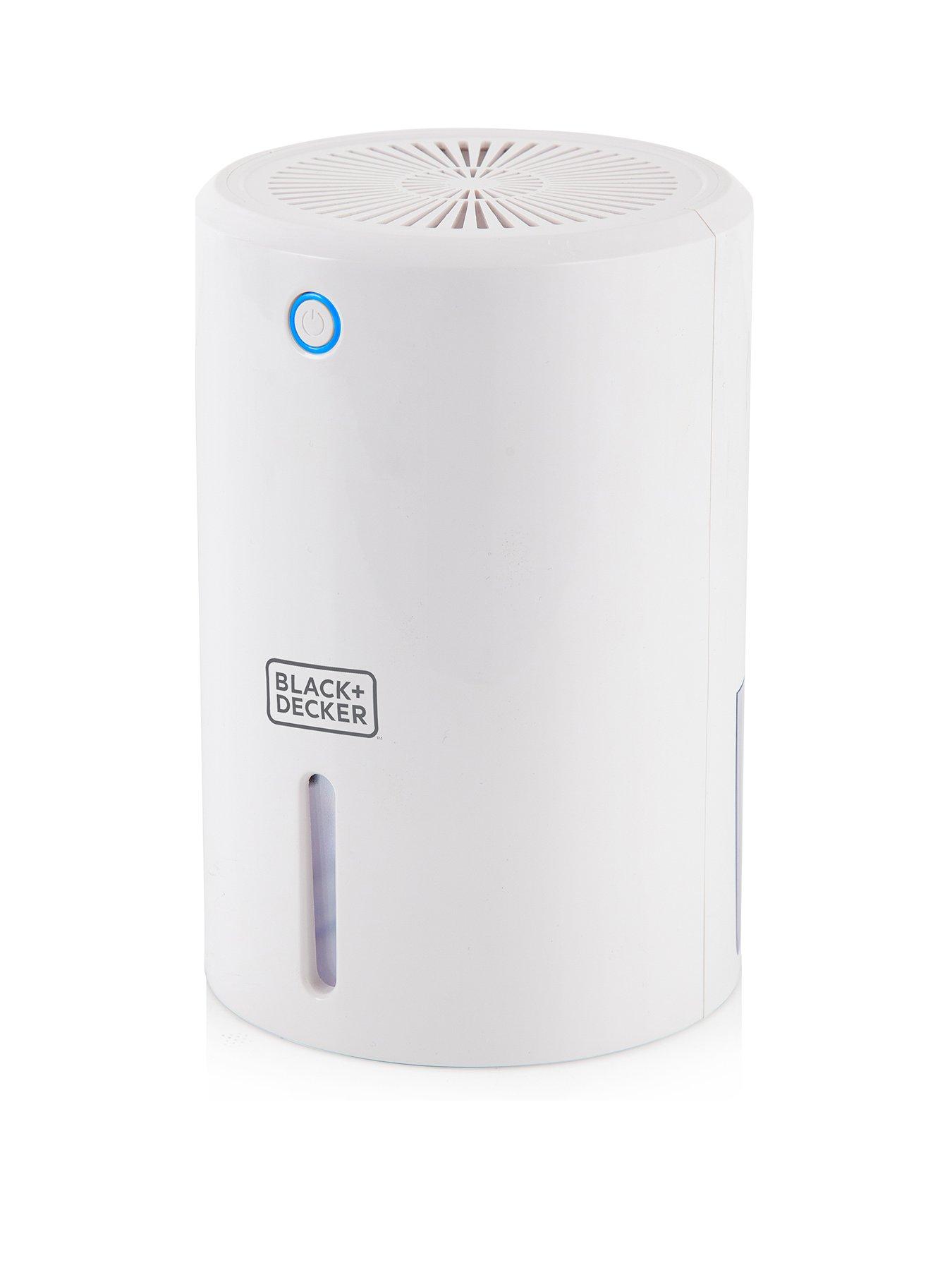black-decker-900ml-portable-mini-dehumidifier-removable-water-tank-white-bxeh60001gb