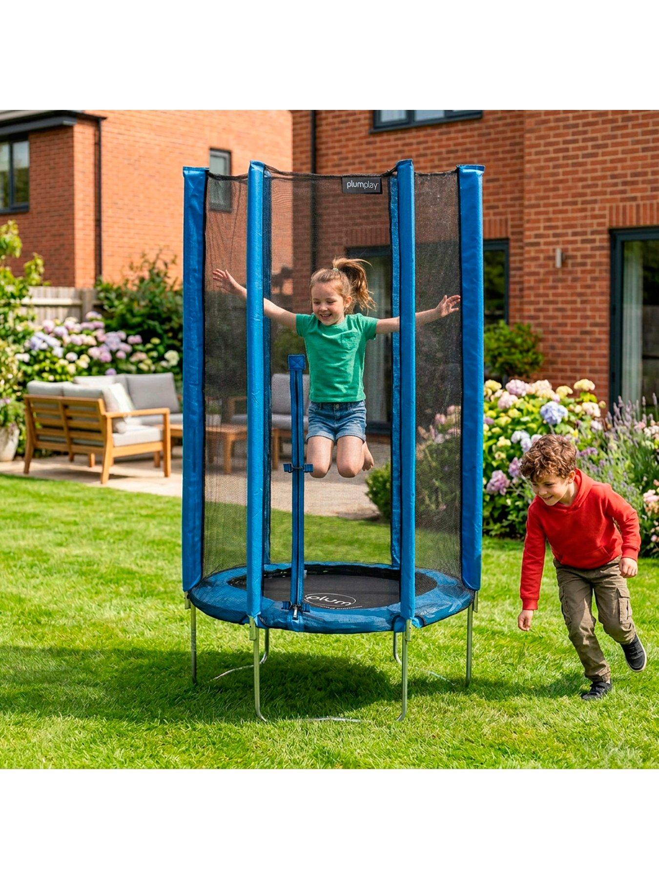 Plum Play Uk 7 Ft Junior Trampoline With Enclosure And Ladder price in