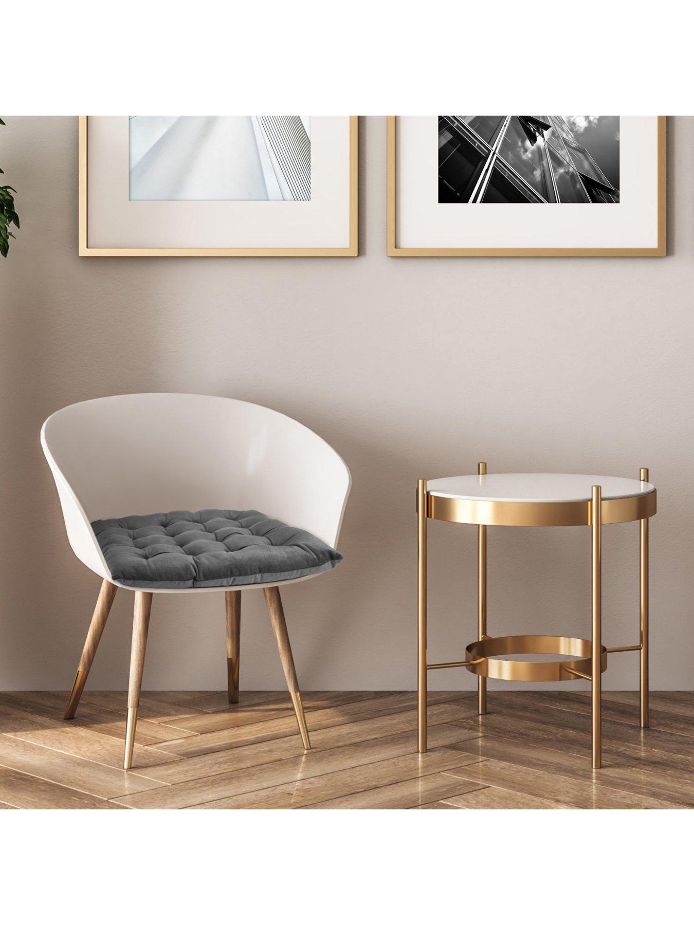 The Very Collection Velvet Seat Pad Pair