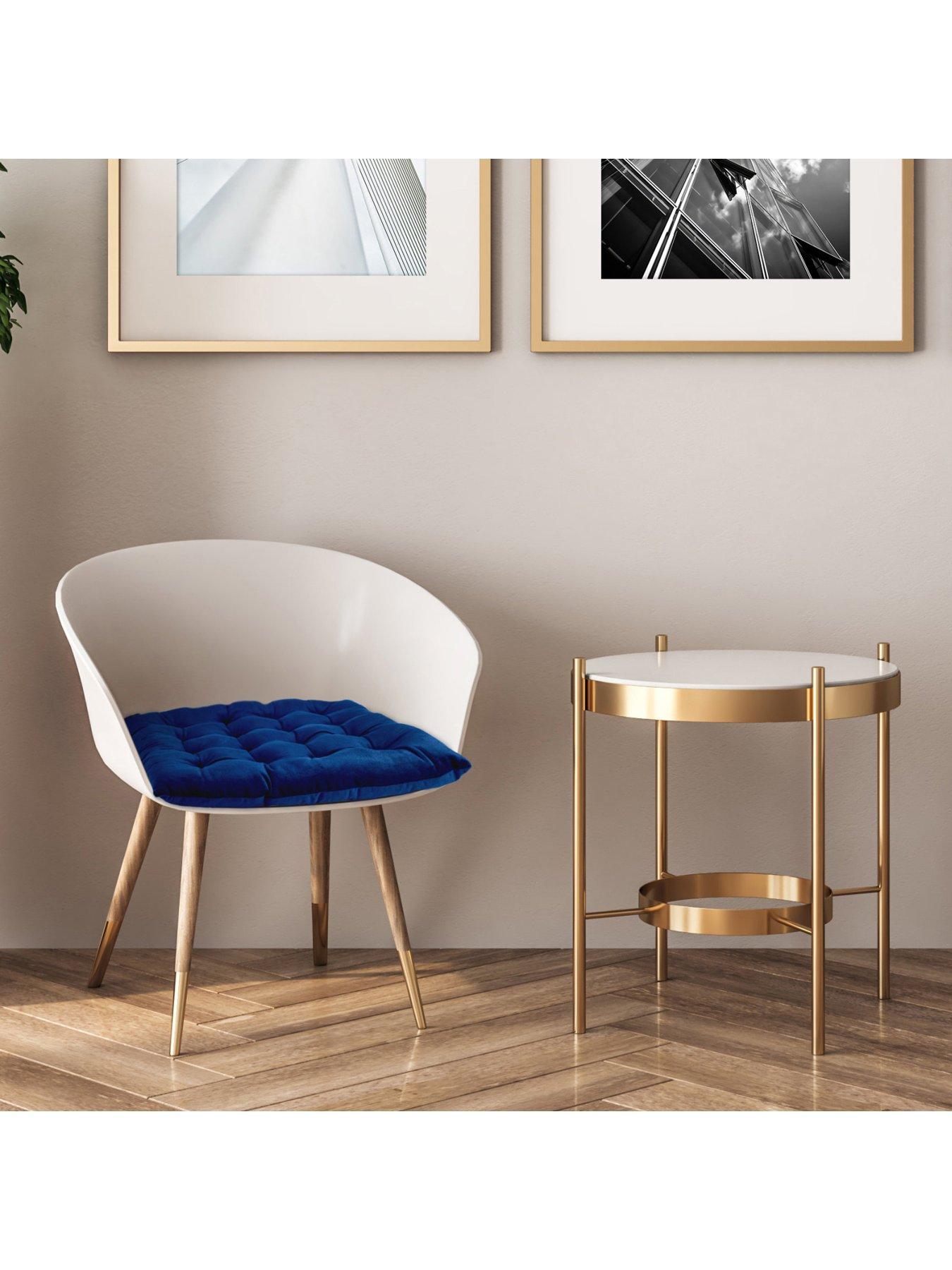The Very Collection Velvet Seat Pad Pair