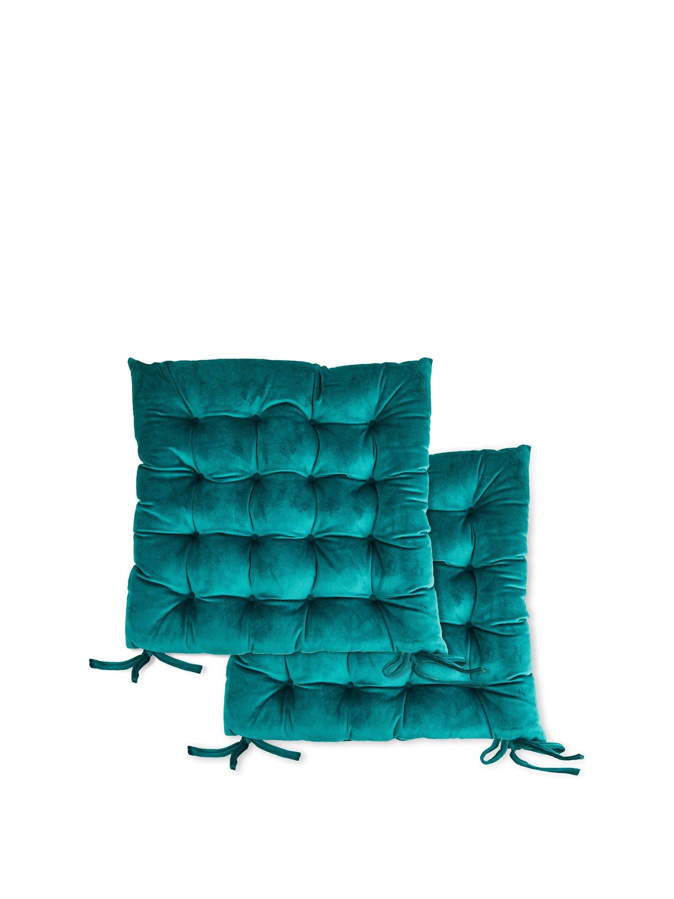 Image 2 of 2 of The Very Collection Velvet Seat Pad Pair