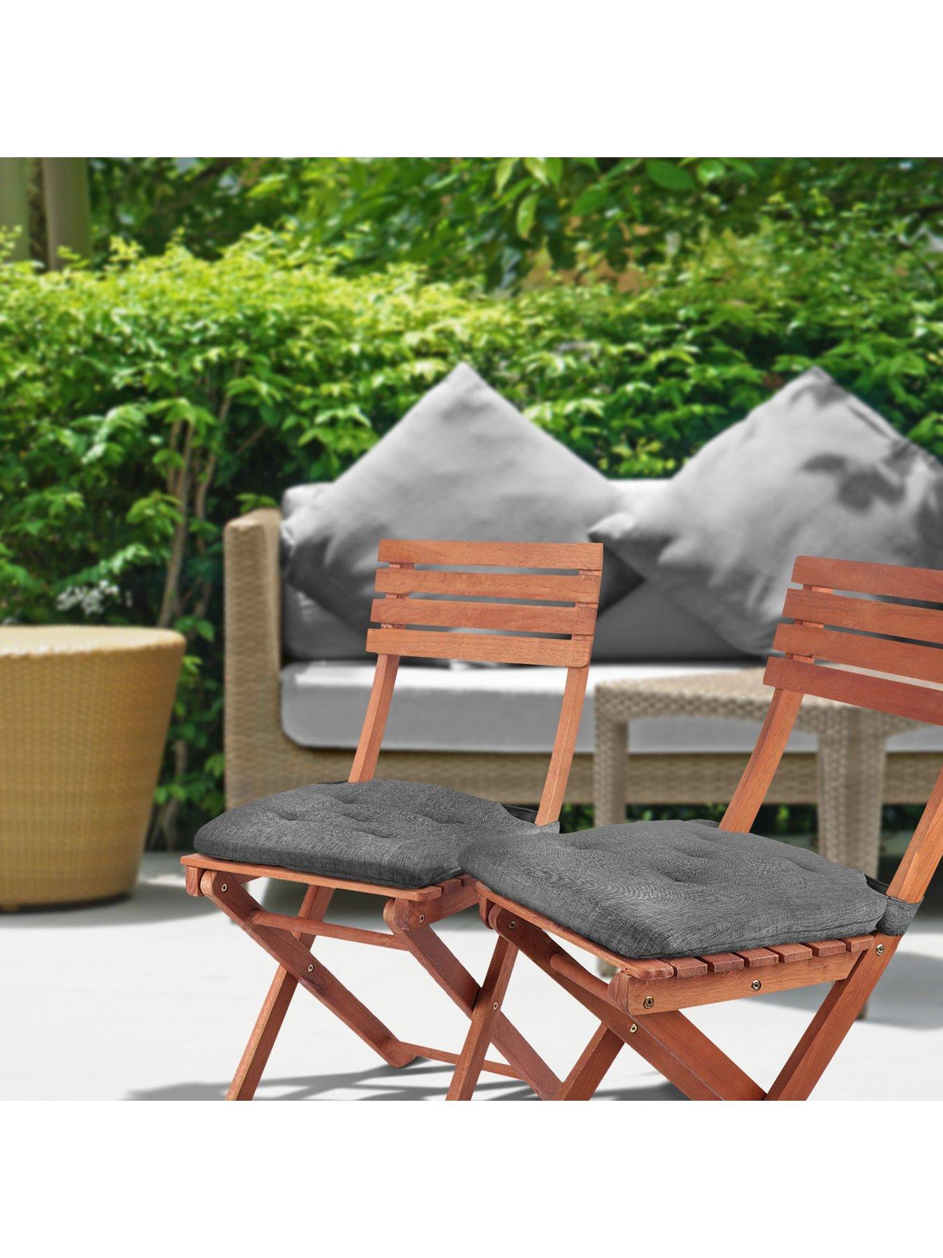 Indoor/Outdoor Seat Pad Pair