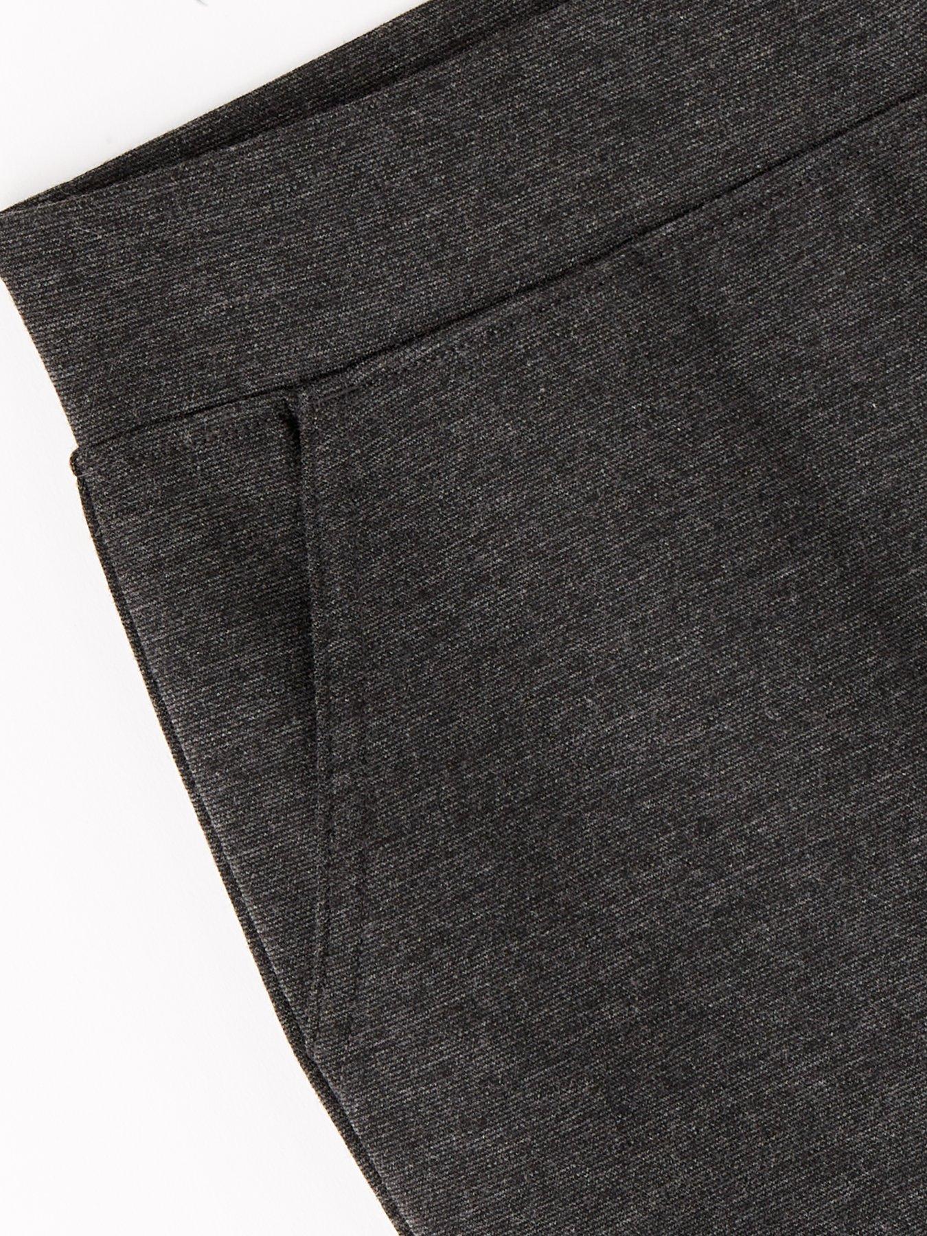 Image 5 of 7 of The Very Collection Girls 2 Pack Jersey Kick Flare Trouser - Grey