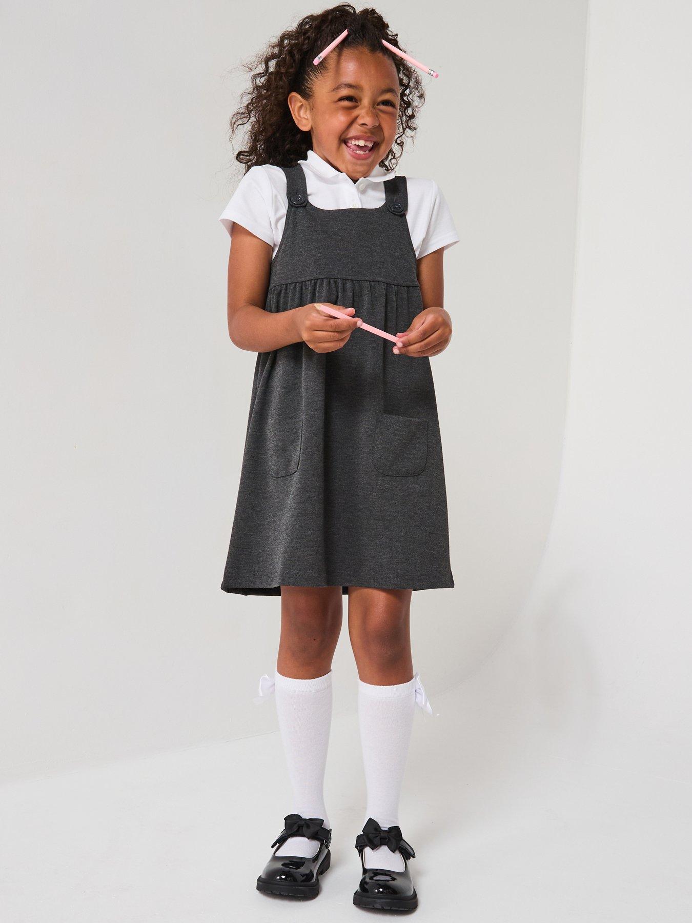 the-very-collection-girls-2-pack-jersey-pinafore-grey