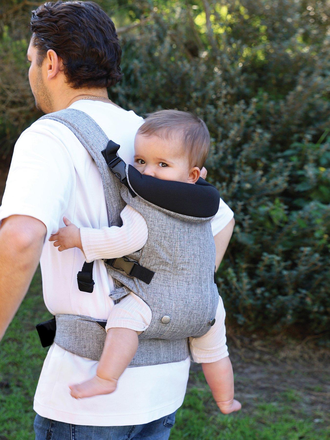  image of dreambaby-3-positions-journey-baby-carrier--grey