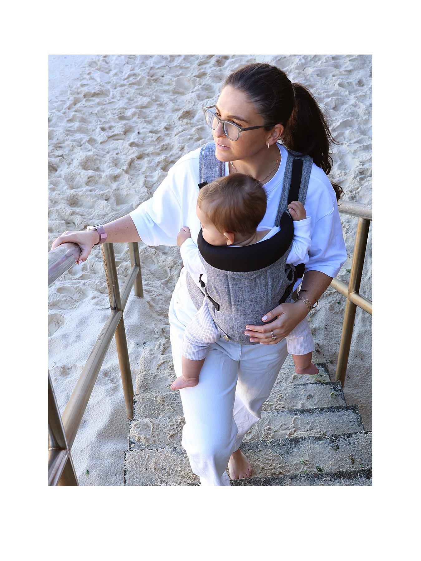 Image 3 of 7 of Dreambaby 3 Positions Journey Baby Carrier- Grey