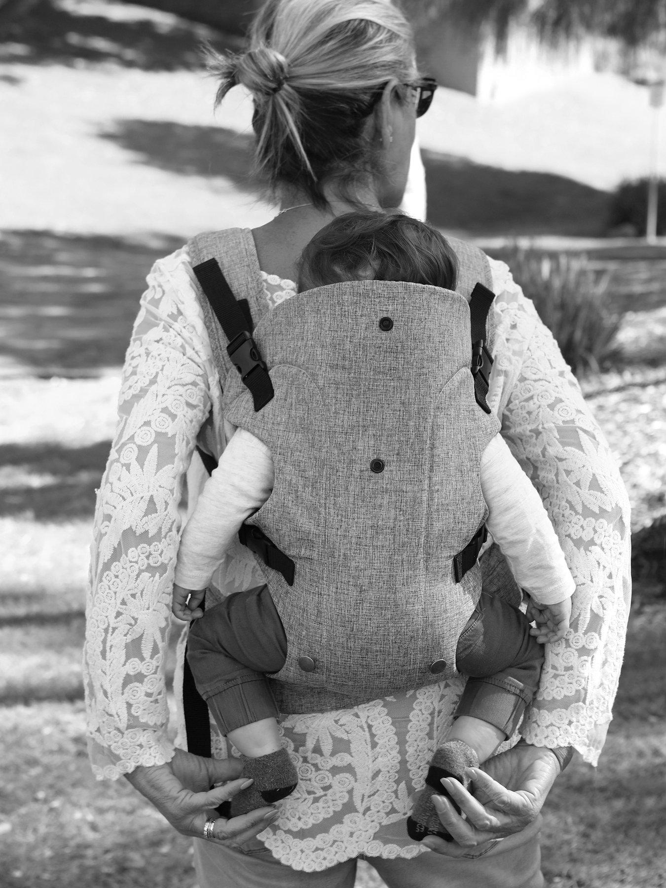  image of dreambaby-3-positions-journey-baby-carrier--grey