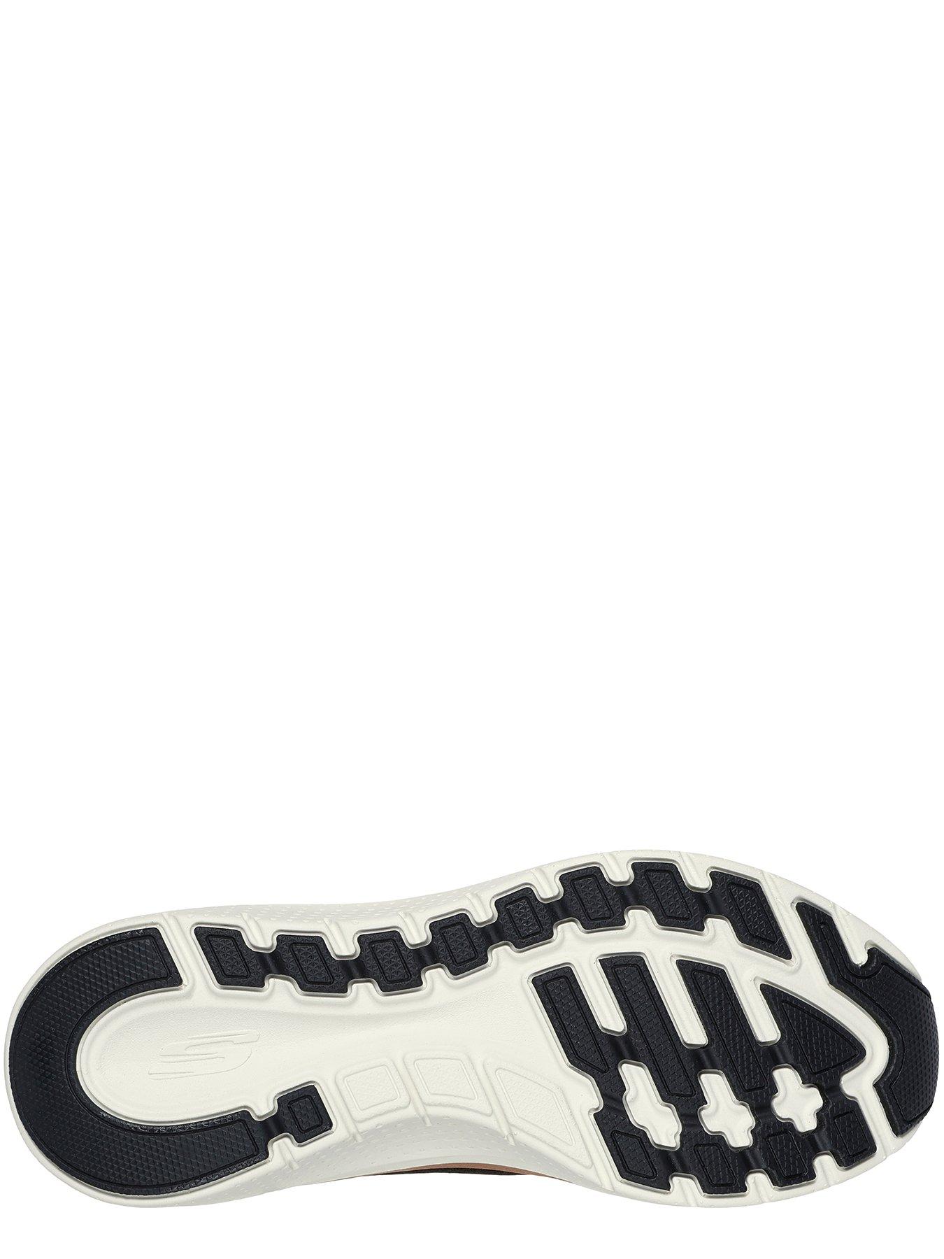  image of skechers-arch-fit-engineered-mesh-lace-up-w-air-cooled-mf-black