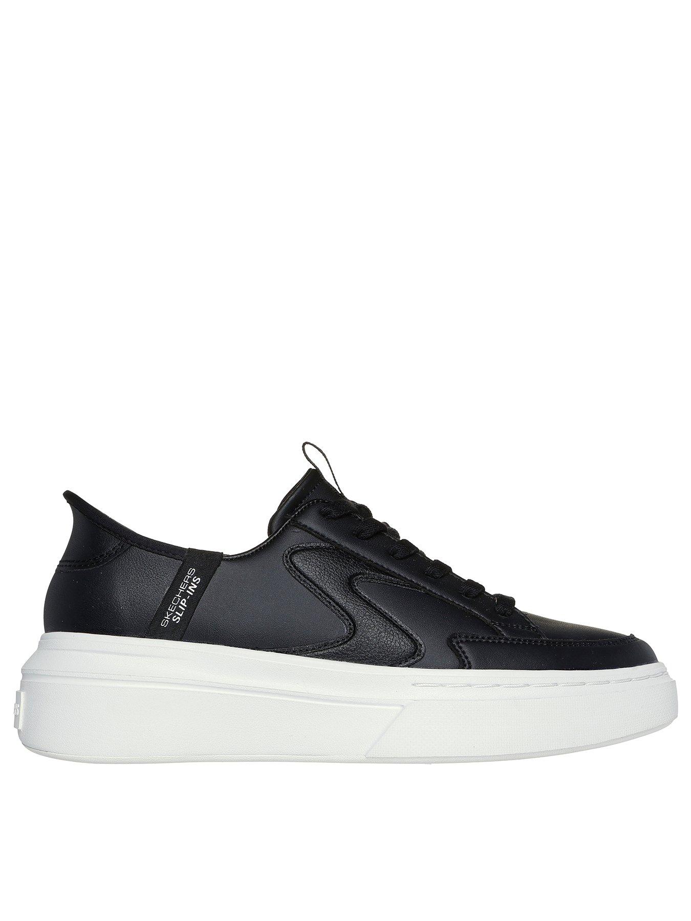 Skechers Duraleather Metallic Popped Lace up W air cooled Mf littlewoods