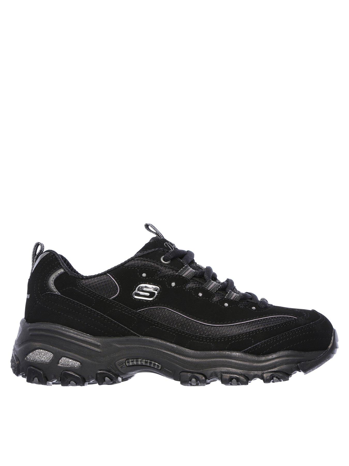 Skechers Layered Quarter Webbing Eyelet Lace Up W/ Air-cooled Mf ...