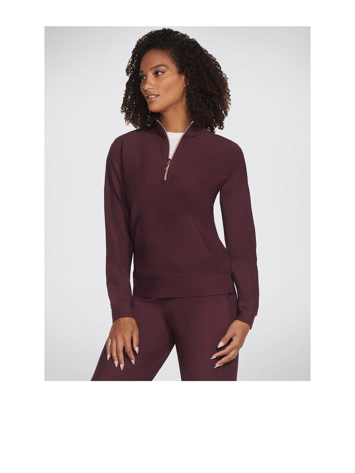 undefined Rib 1/4 Zip Sweatshirt - Fig