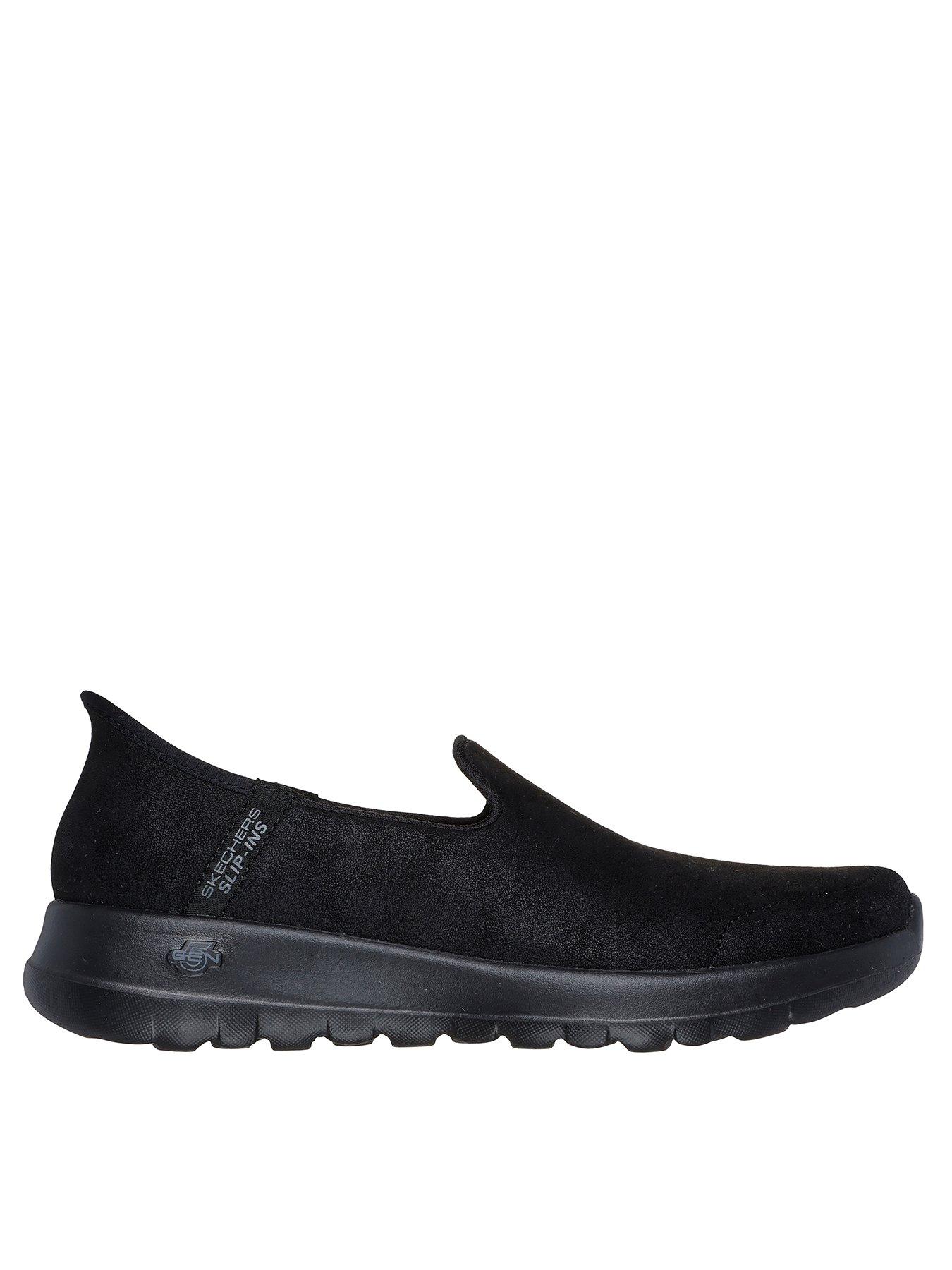 undefined Leather Tex Slip-Ins - Black