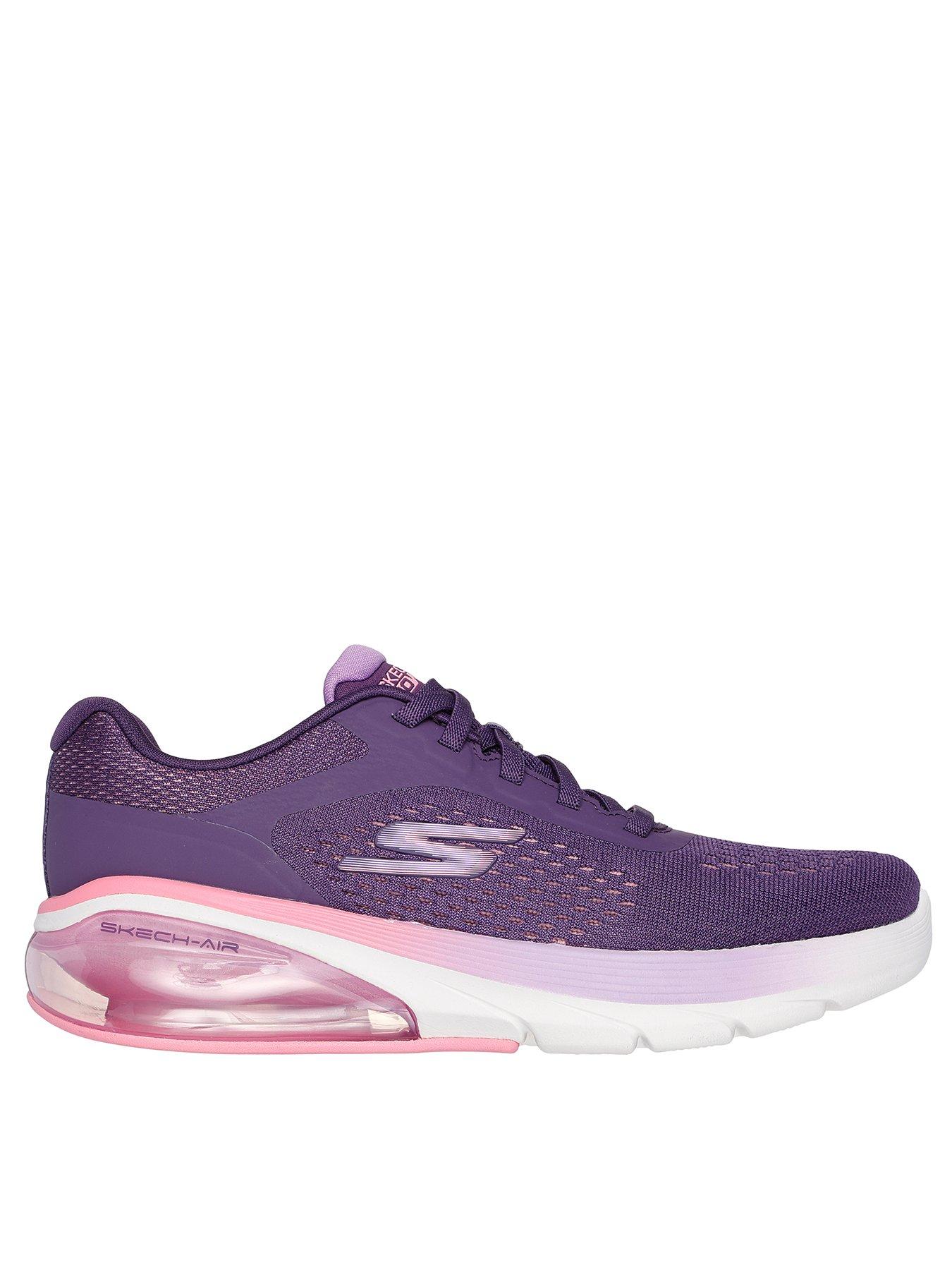 Skechers Engineered Mesh Bungee Ombre Trainers Navy littlewoods