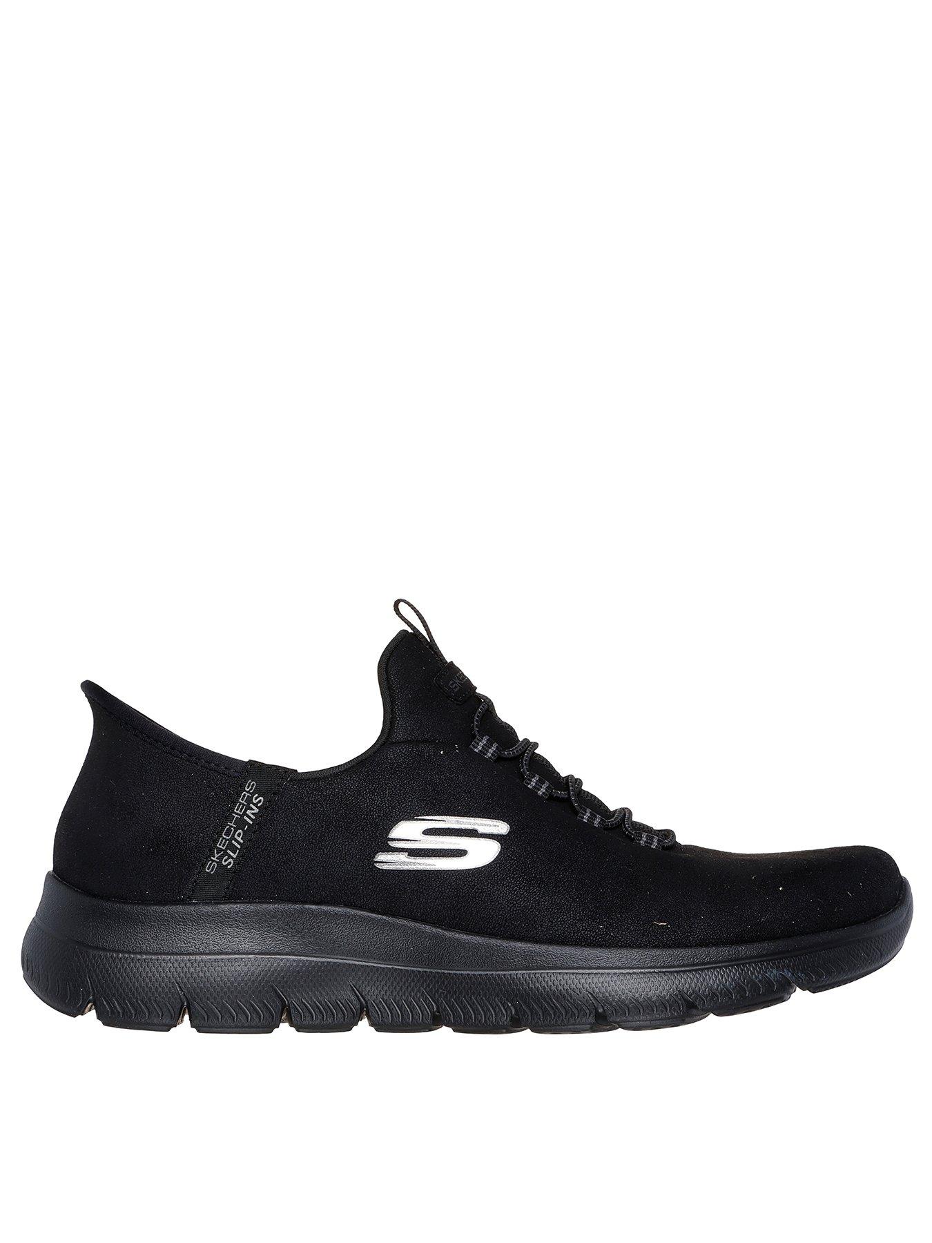 Skechers Vegan Duraleather Bungee Slip-Ins W/ Air-Cooled Mf
