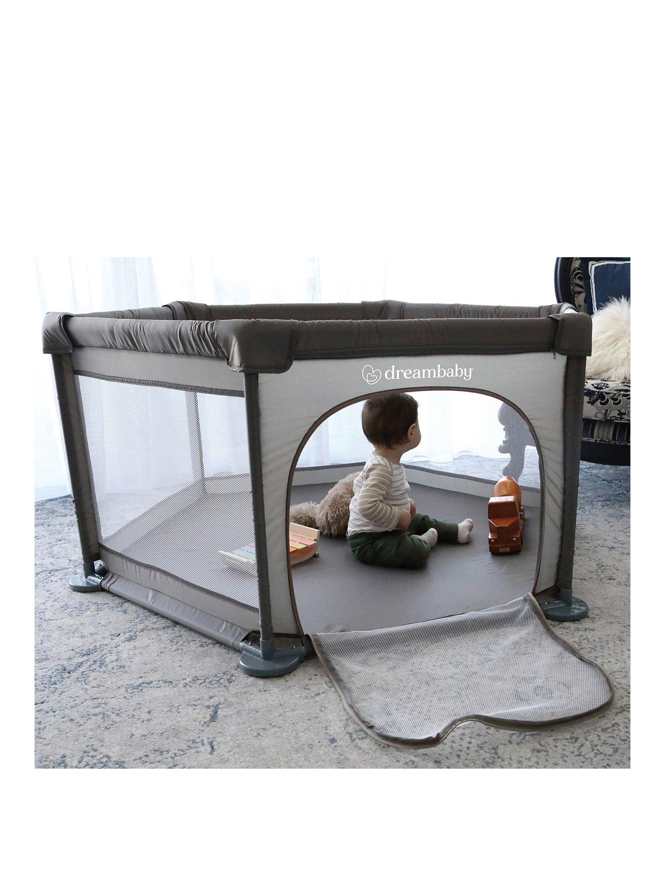 Image 2 of 8 of Dreambaby Explore Fabric Playpen&nbsp;- Taupe