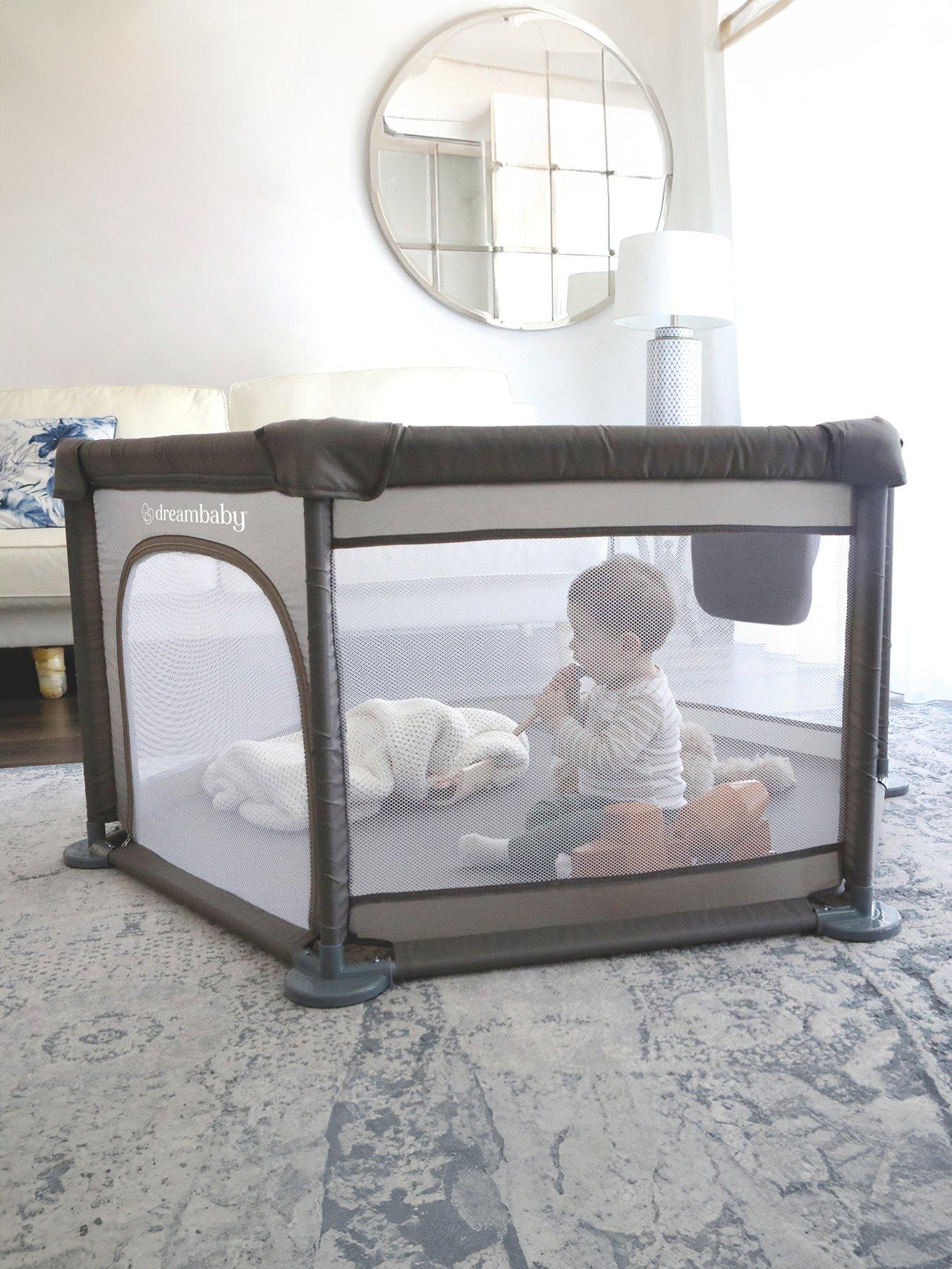 Image 4 of 8 of Dreambaby Explore Fabric Playpen&nbsp;- Taupe