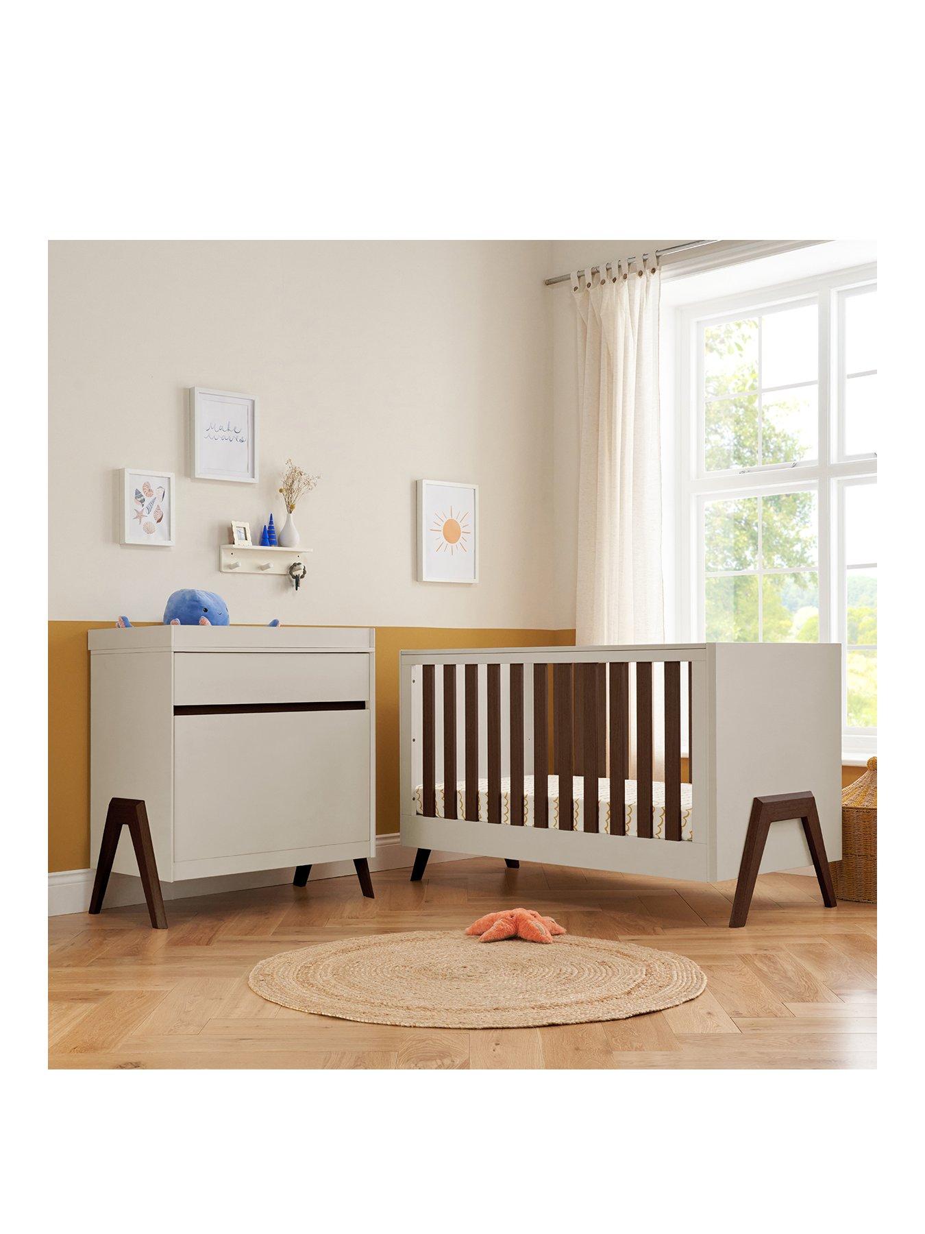  image of tutti-bambini-fuori-2-piece-furniture-room-set-white-sandwalnut