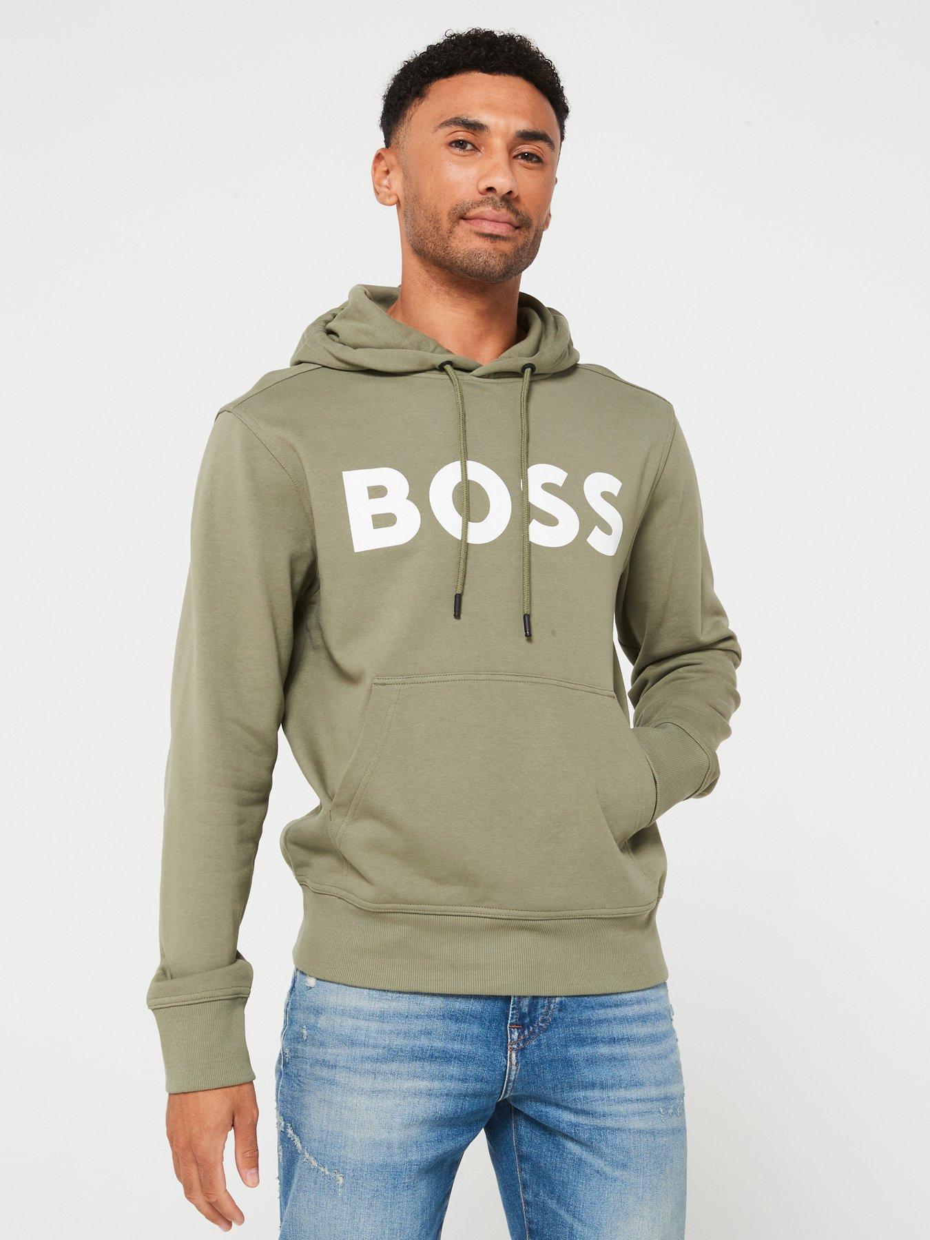 Webasic Logo Overhead Hoodie Khaki