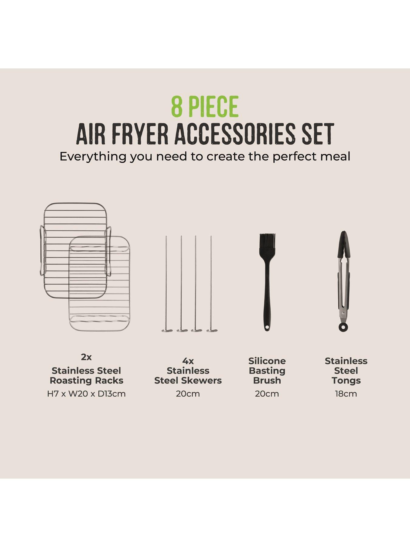  image of tower-8-piece-air-fryer-accessory-setnbsp