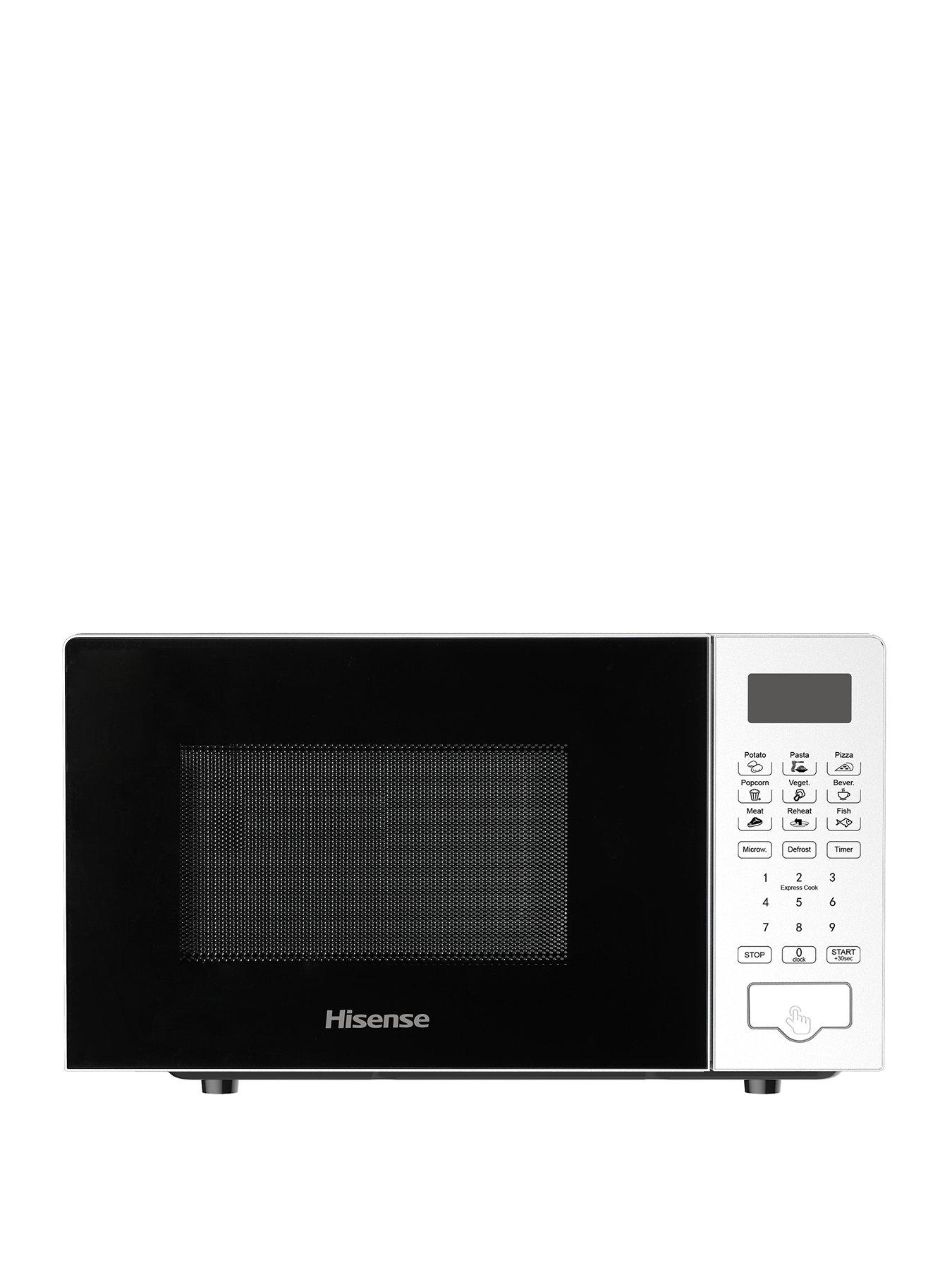 Image 1 of 7 of Hisense H20MOWS4UK 20 Litre Microwave - White