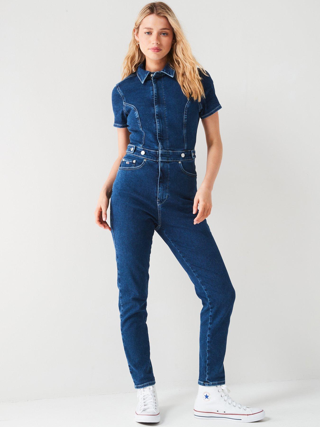 Jumpsuit jeans short best sale