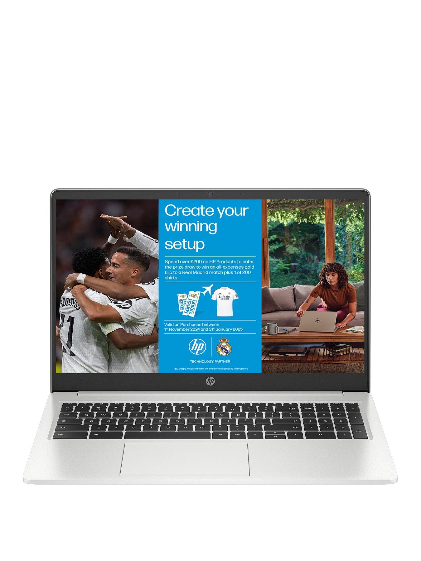  image of hp-chromebook-15a-na0007na-intel-celeron-4gb-ram-128gb-ssd-15in-hd-laptop-silver