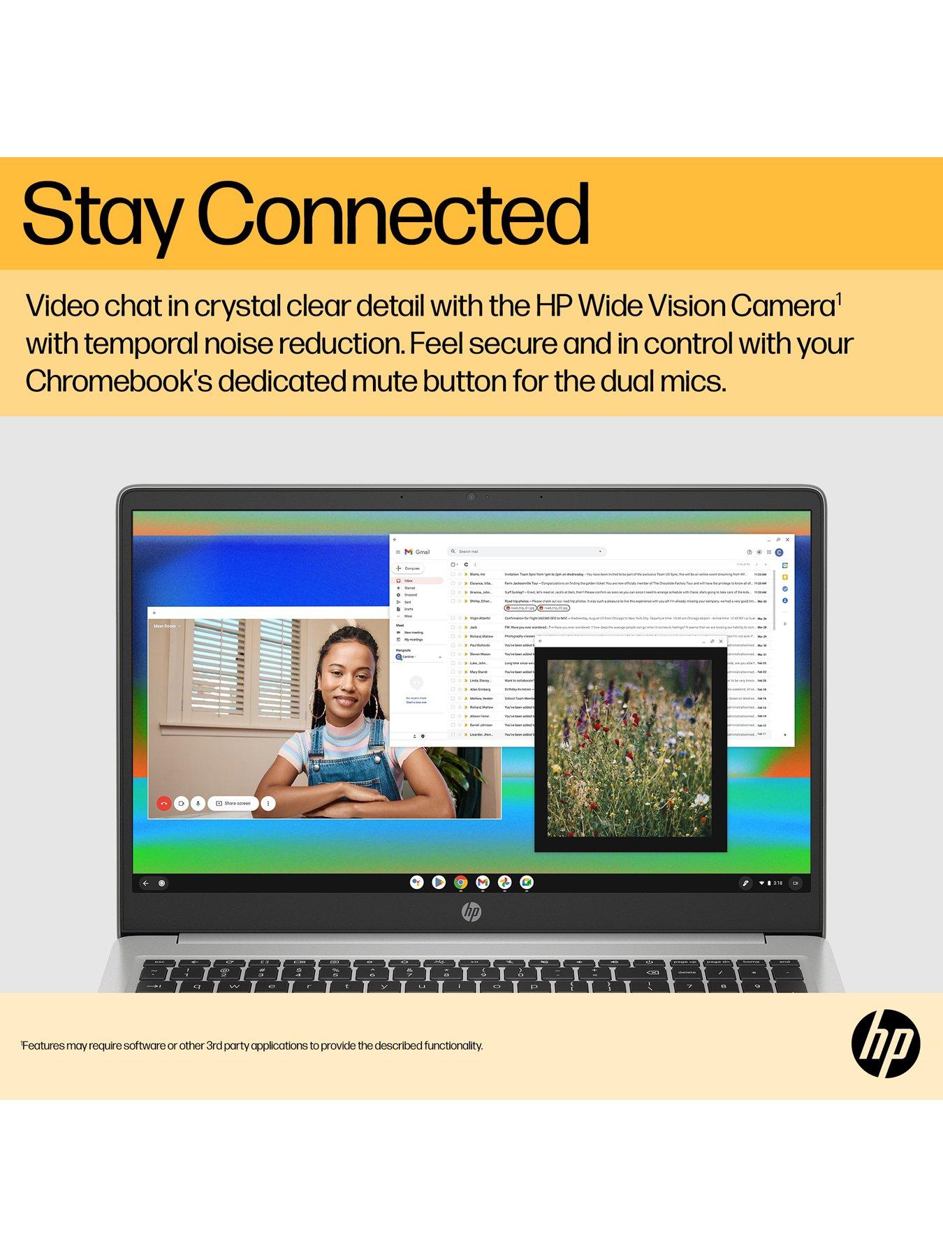  image of hp-chromebook-15a-na0007na-intel-celeron-4gb-ram-128gb-ssd-15in-hd-laptop-silver