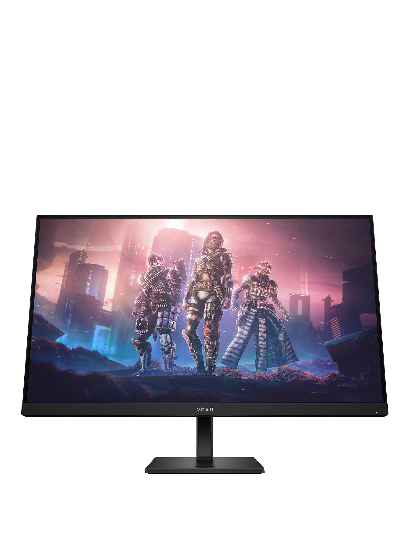 Image 1 of 8 of HP OMEN 32q Gaming Monitor - 31.5in QHD (2560 x 1440)&nbsp;165hz, 1ms Response, AMD FreeSync&trade; Premium,&nbsp;Adjustable Stand, PC &amp; Console Compatible