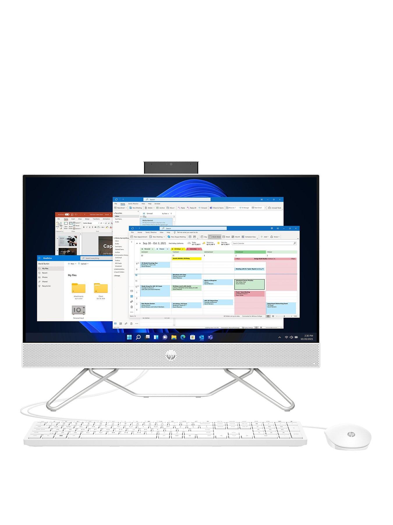HP 24-cb1041na All-in-One PC, Intel Core i5, 8GB RAM 256GB SSD ...