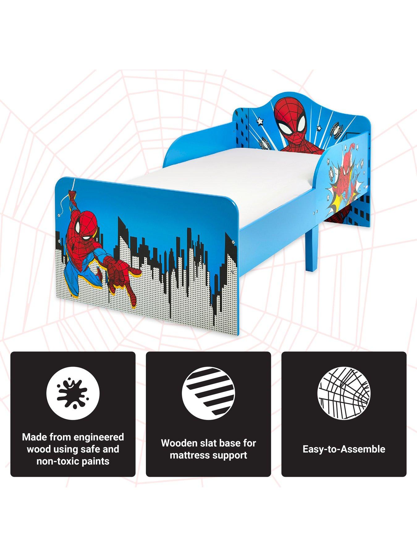 Image 4 of 6 of Spiderman Toddler Bed