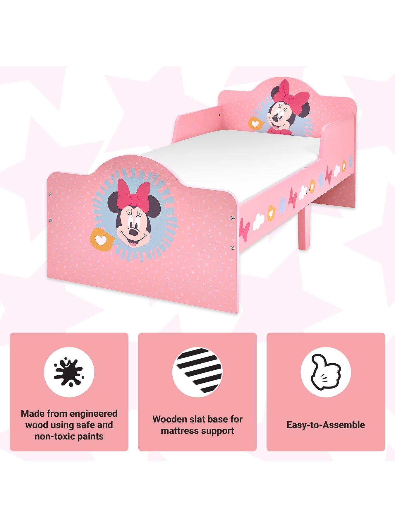 Image 4 of 6 of Minnie Mouse Toddler Bed
