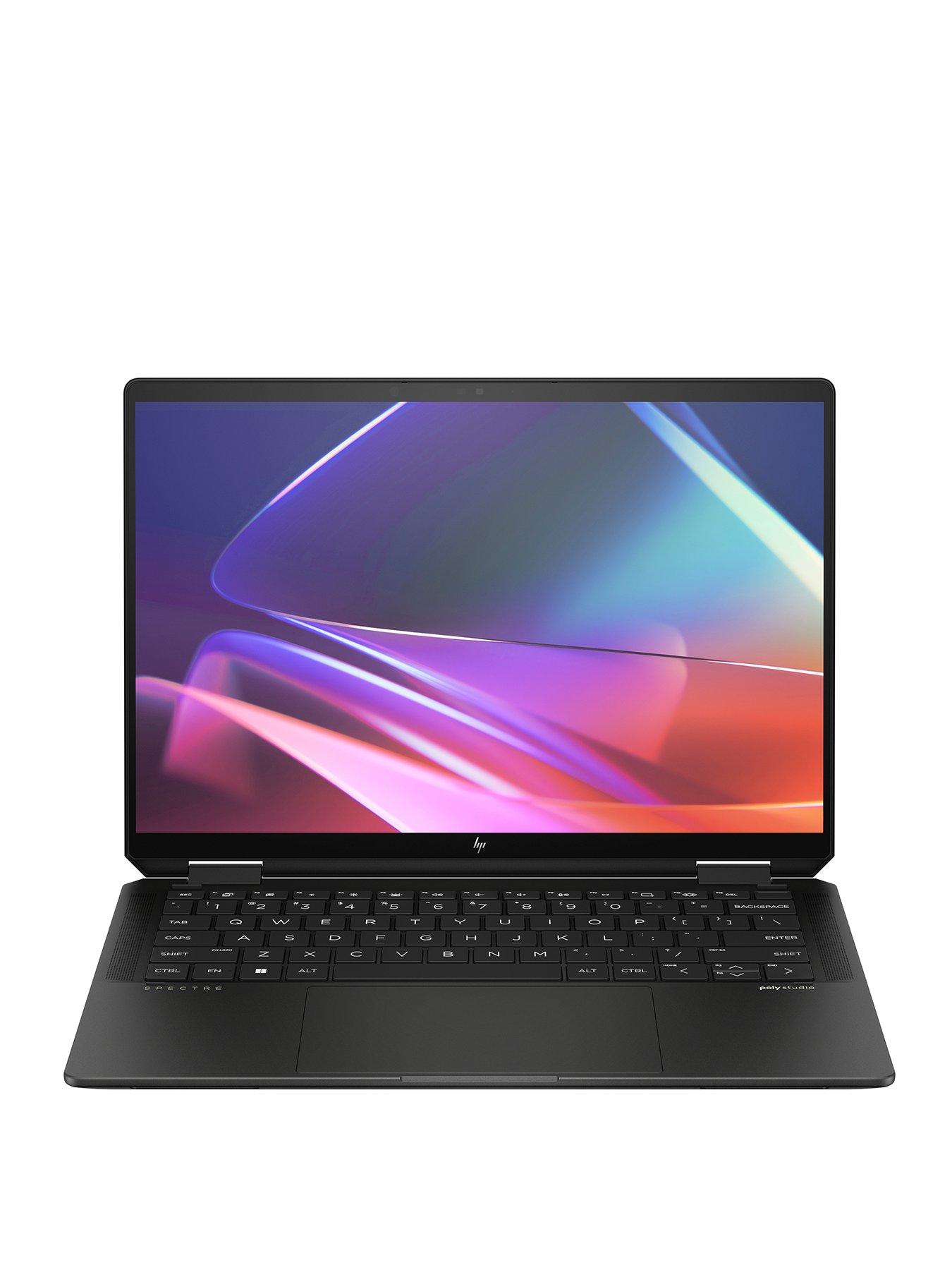 Image 2 of 8 of HP Spectre x360 14-eu0006na, Ultra 5-125H, 16GB RAM 512GB SSD, 14in OLED Laptop - Black