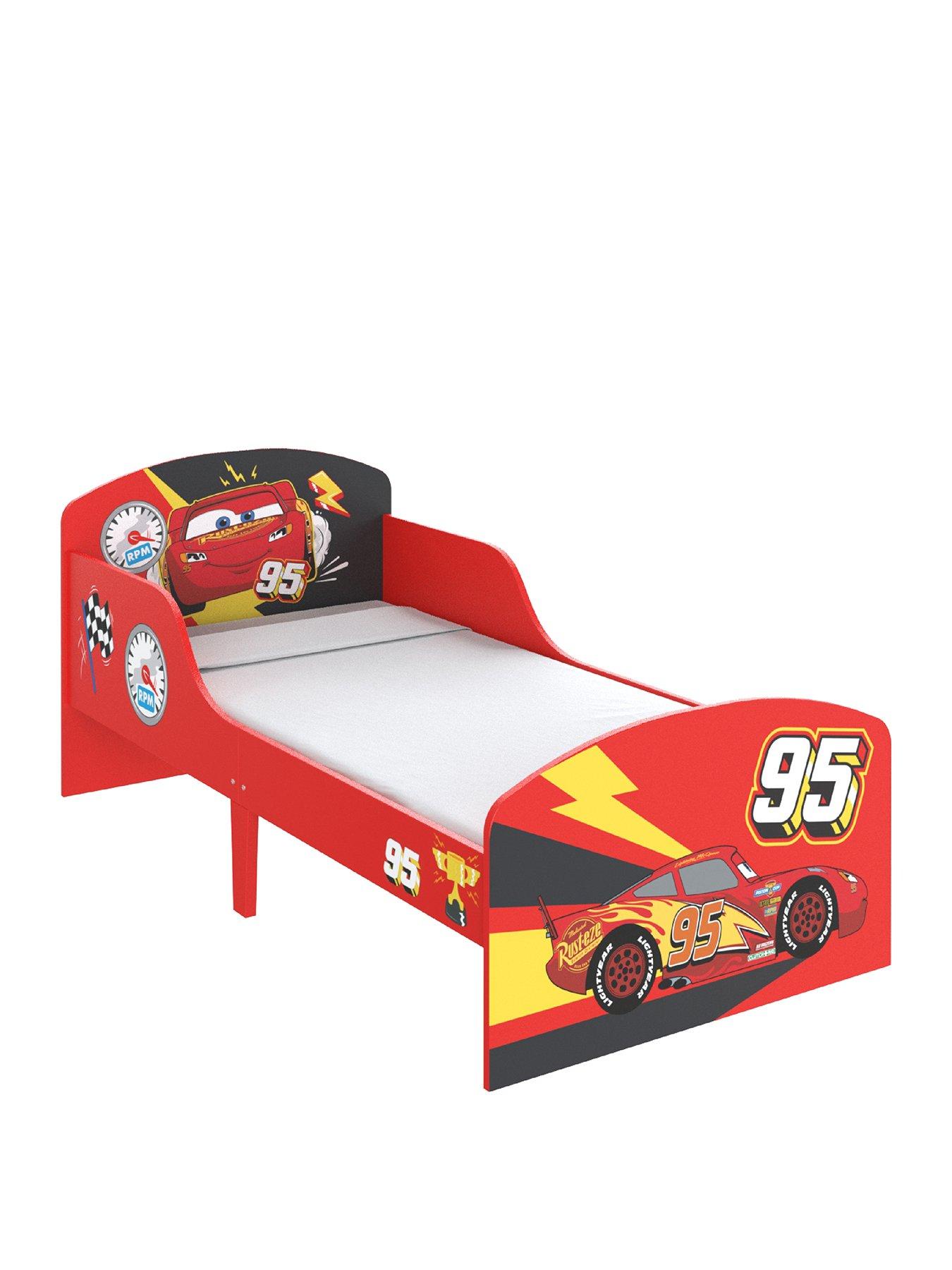 Lightning mcqueen hotsell cot bed set