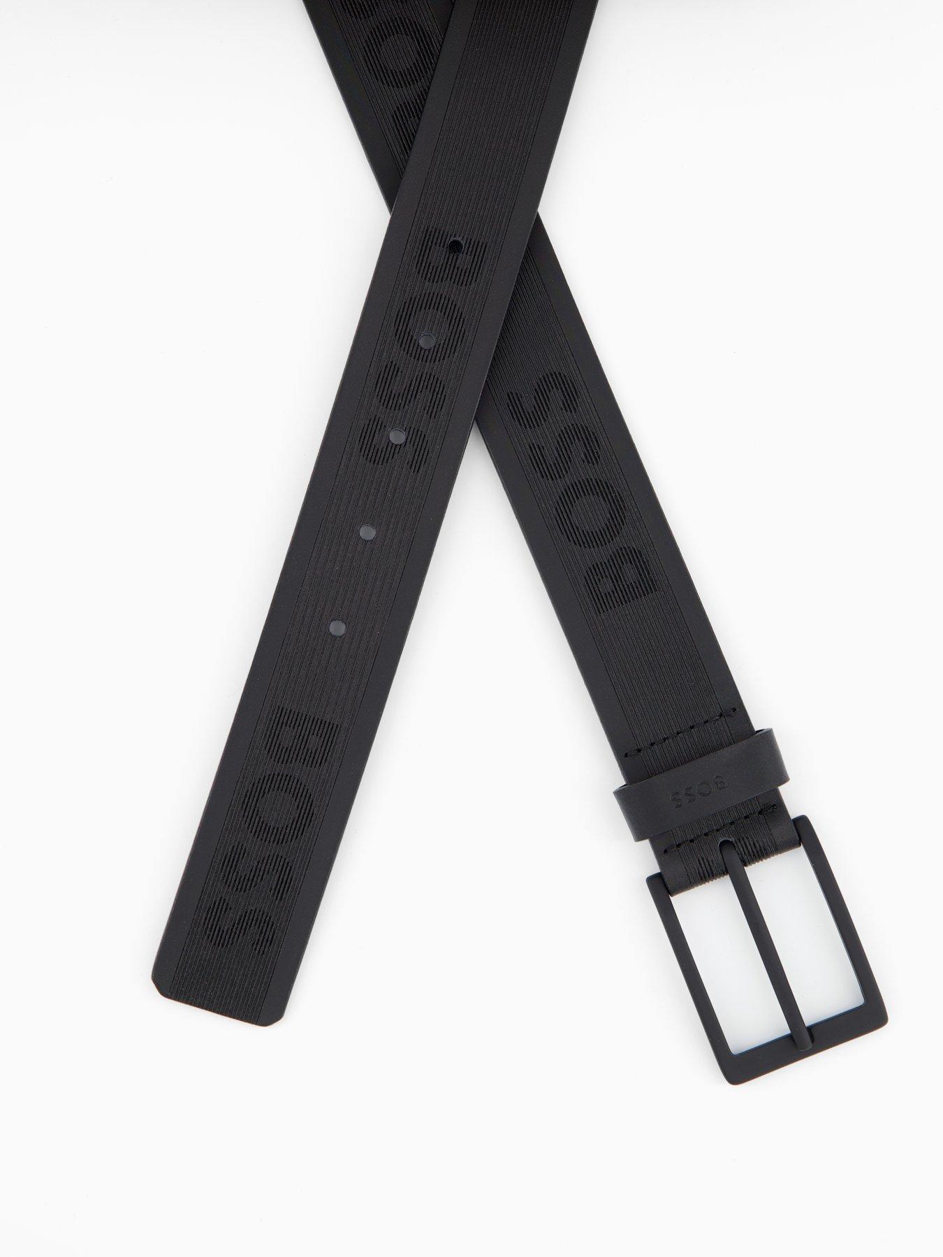  image of boss-pary-toal-logo-35cm-casual-leather-belt-black