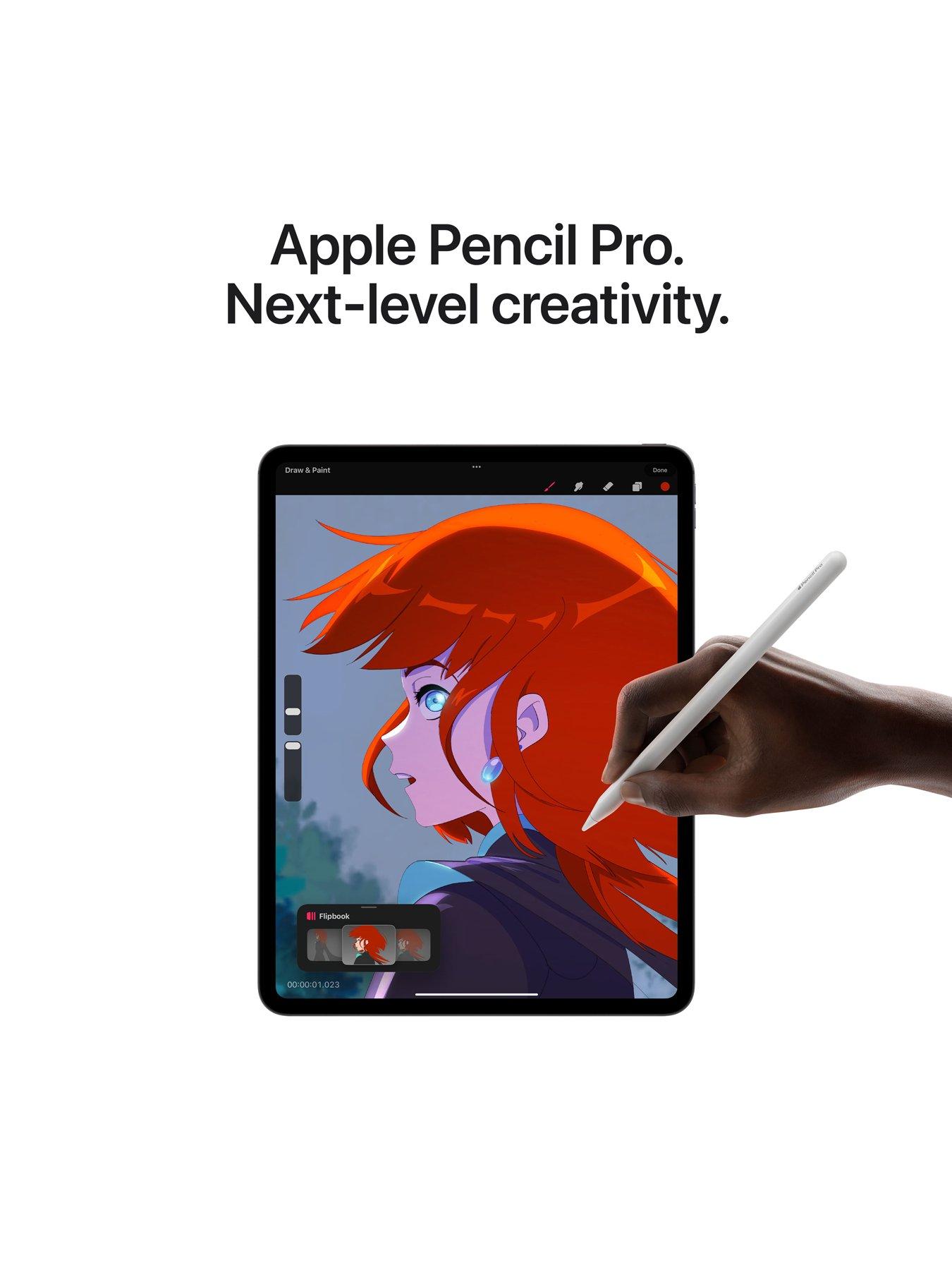 image of apple-ipad-pro-m4-2024-11-inch-wi-fi-amp-cellular-256gb-with-standard-glass-space-black