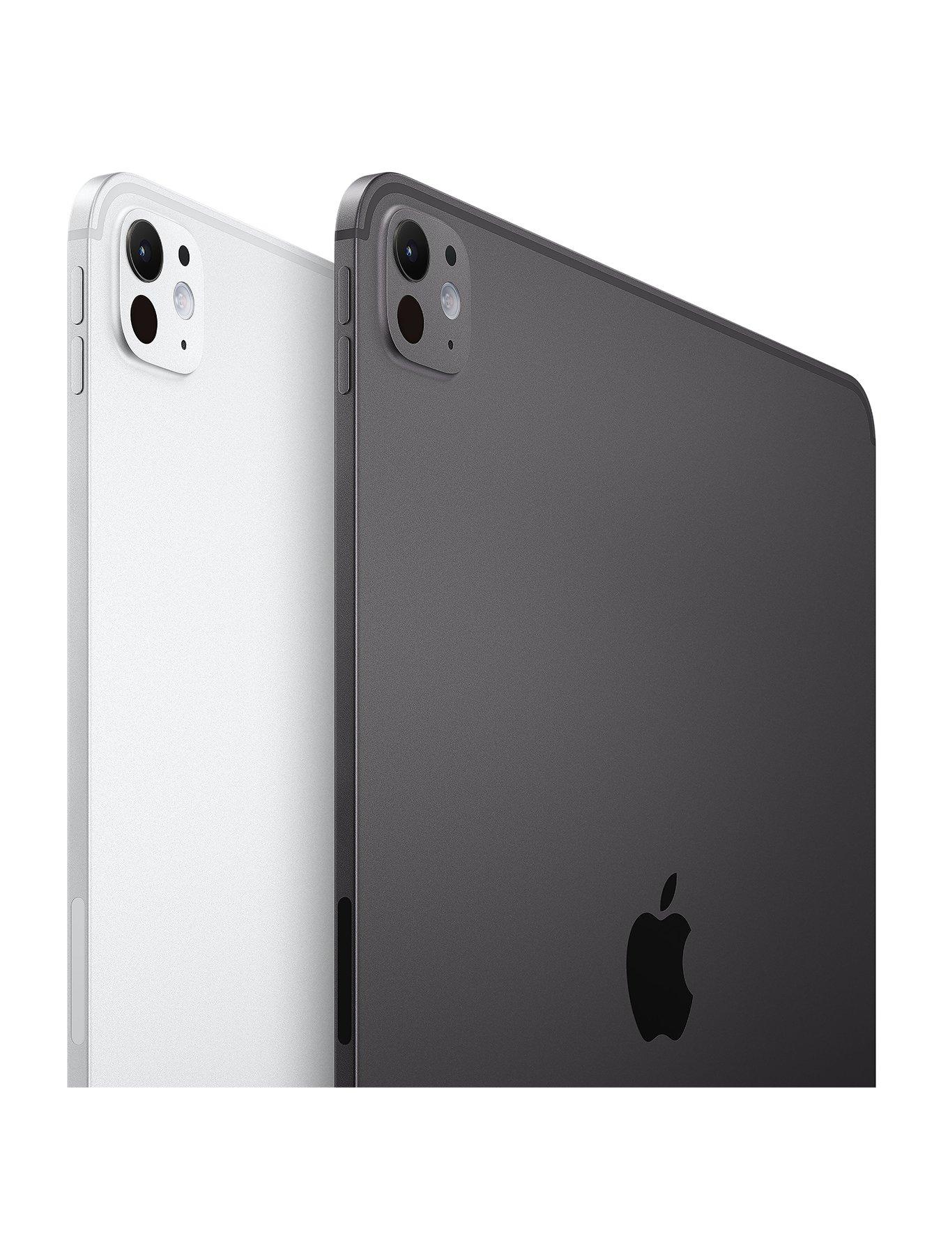 stillFront image of apple-ipad-pro-m4-2024-13-inch-wi-fi-amp-cellular-256gb-with-standard-glass-space-black
